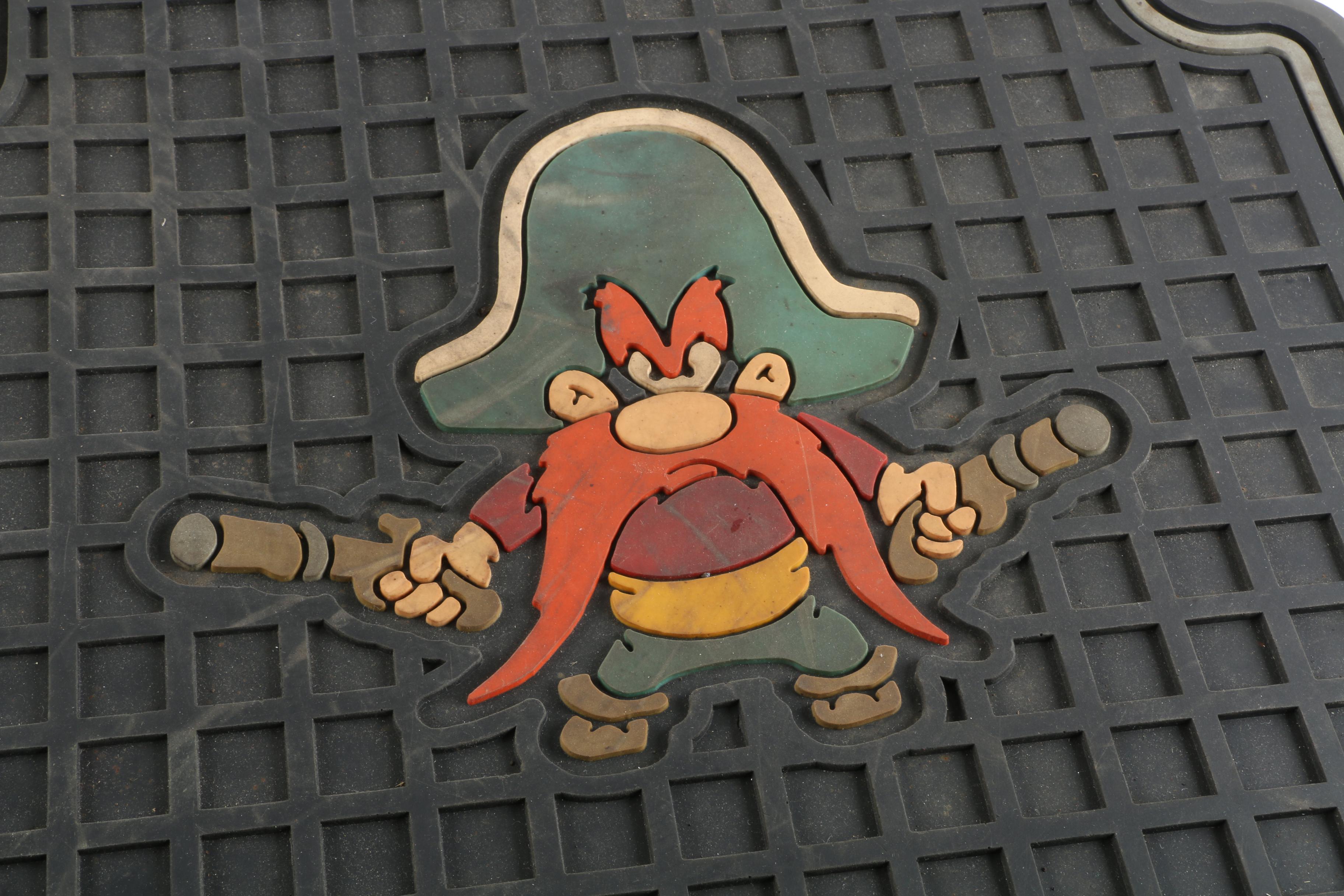 Yosemite Sam Rubber Floor Mats