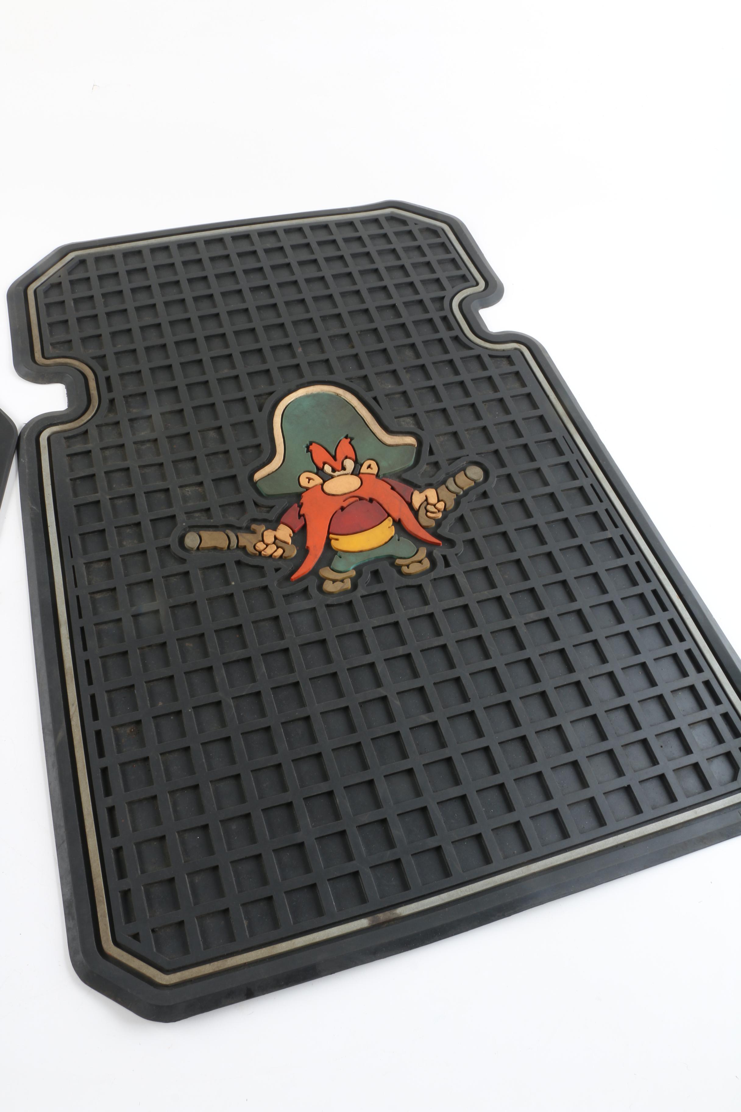 Yosemite Sam Rubber Floor Mats