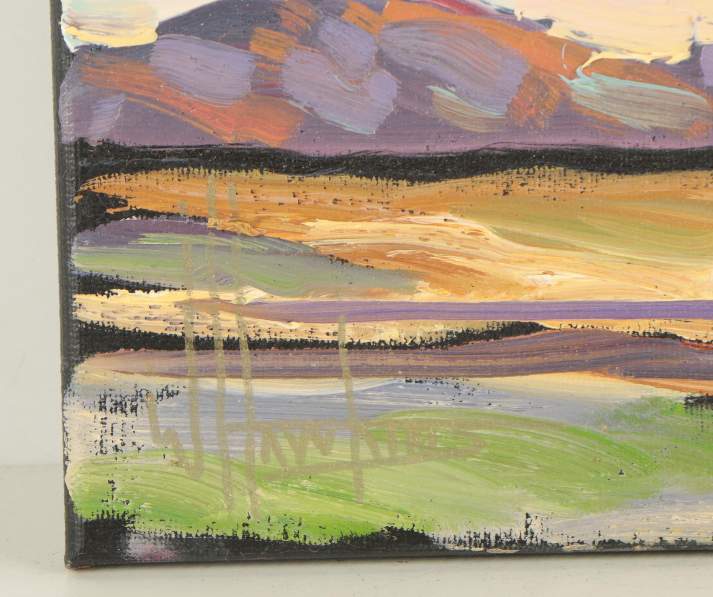 William Hawkins Oil Painting