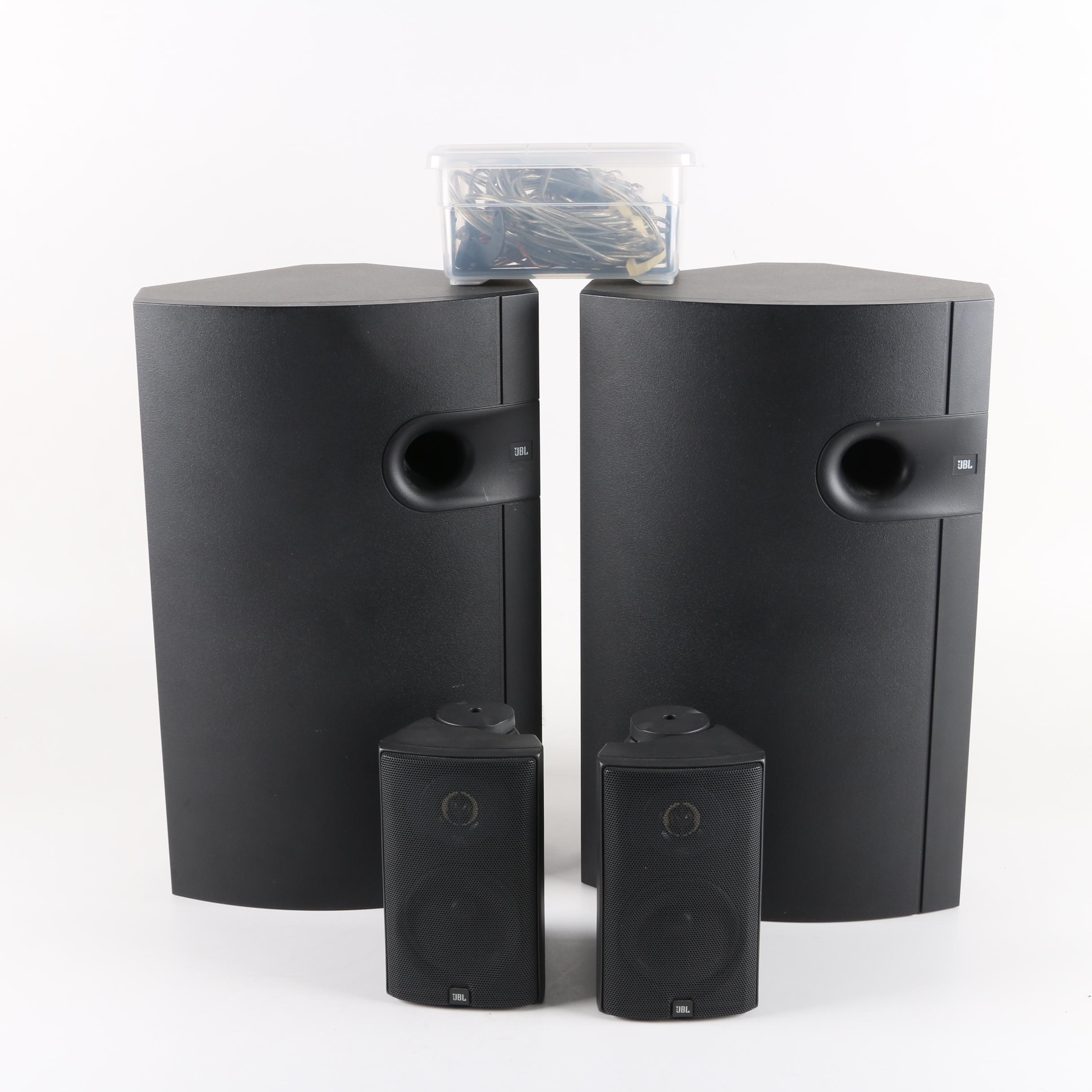 JBL Music 1 Subwoofer and Satellite Speaker System with Speaker Wire