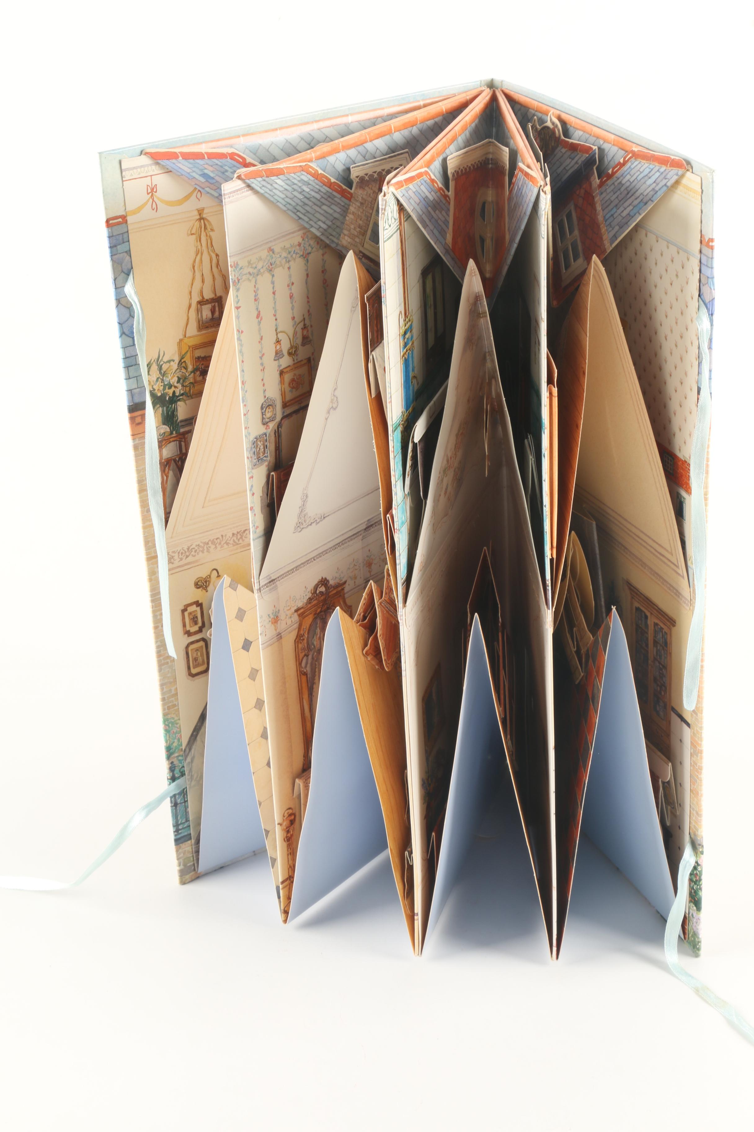 1995 "A Three Dimensional Edwardian Paper Doll House" Pop-Up Book