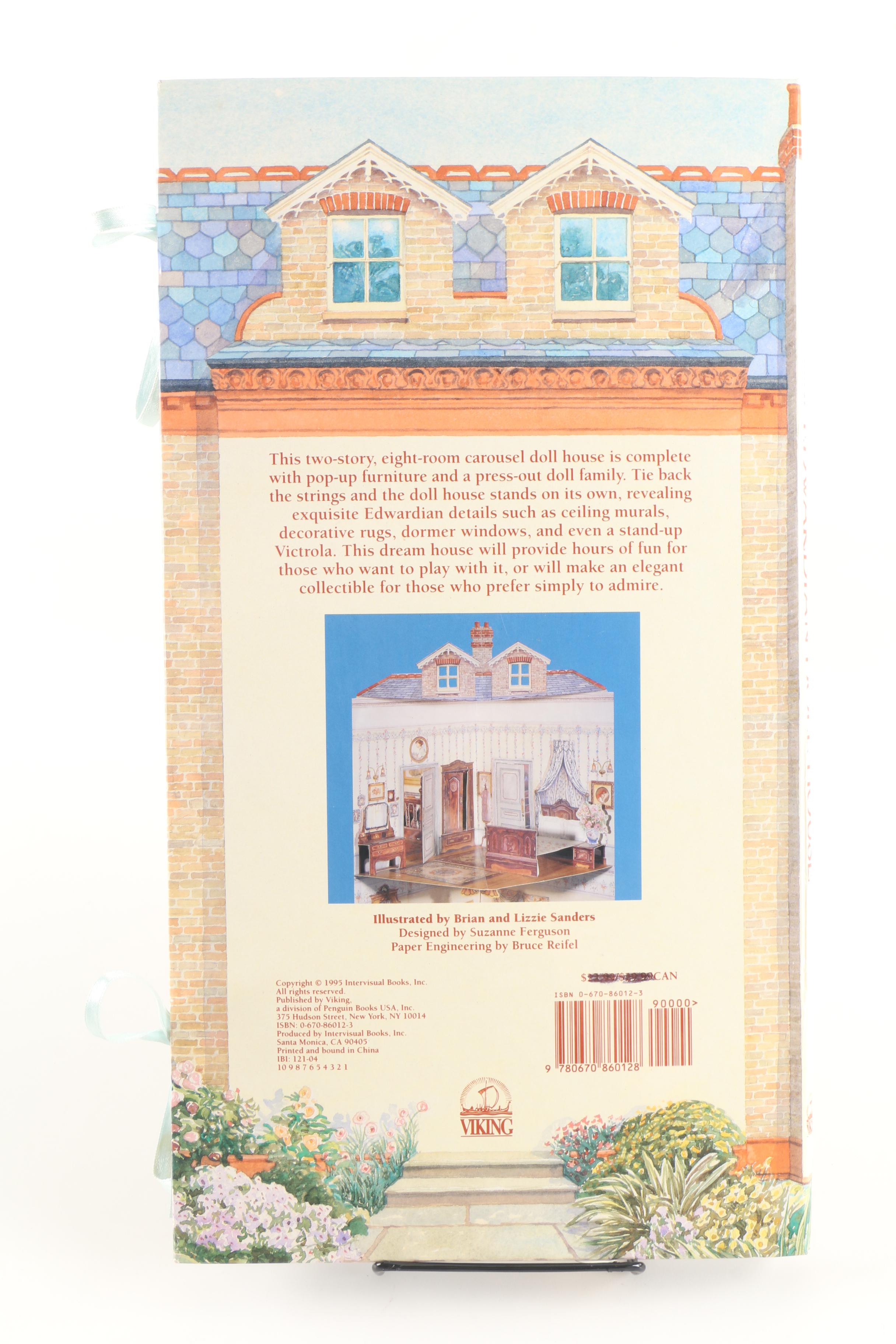 1995 "A Three Dimensional Edwardian Paper Doll House" Pop-Up Book