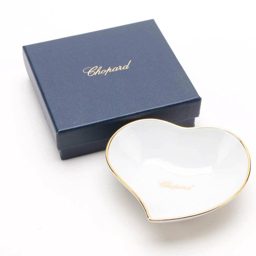 Chopard Porcelain Heart Trinket Dish