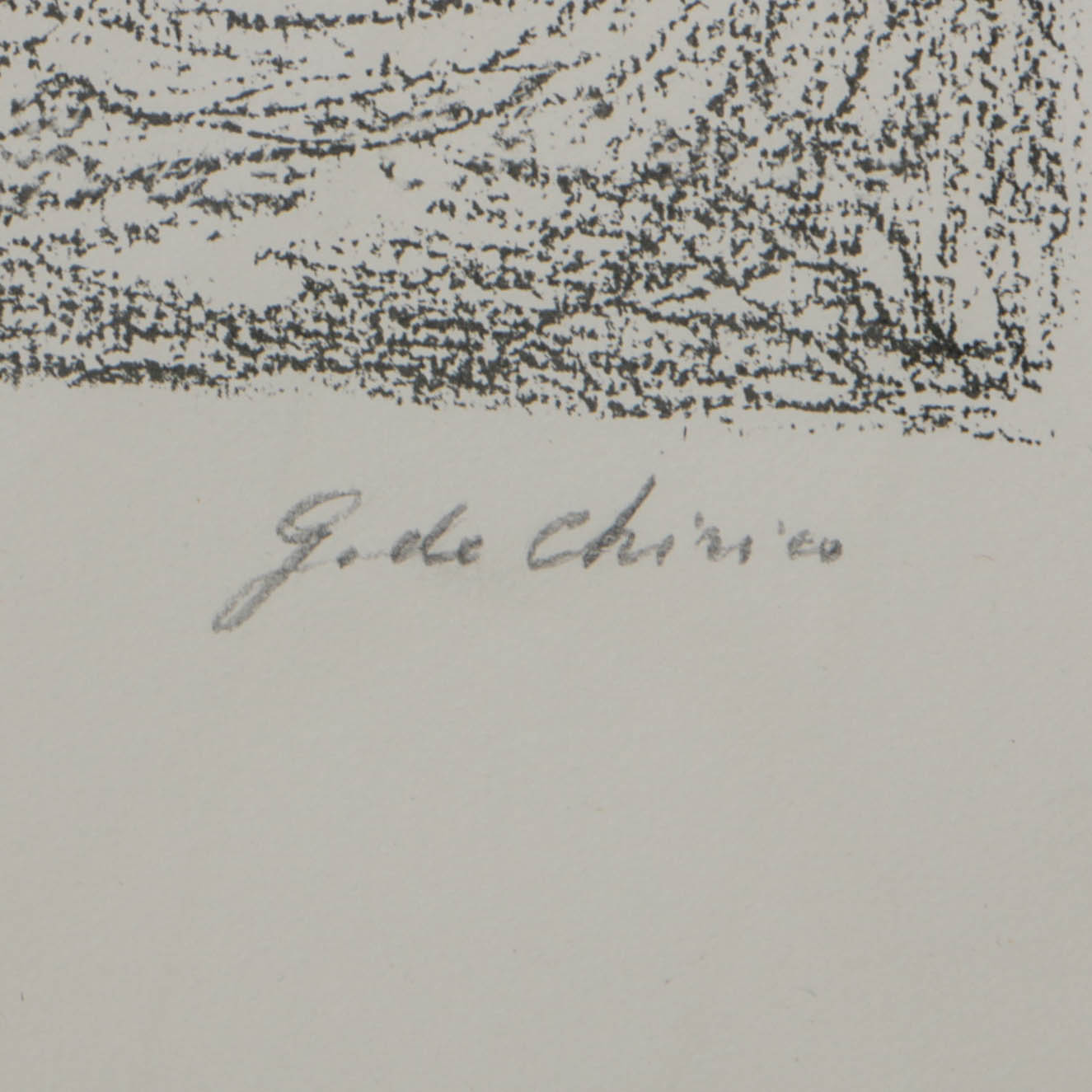 Giorgio De Chirico Artist's Proof Lithograph on Paper "Cavalli"