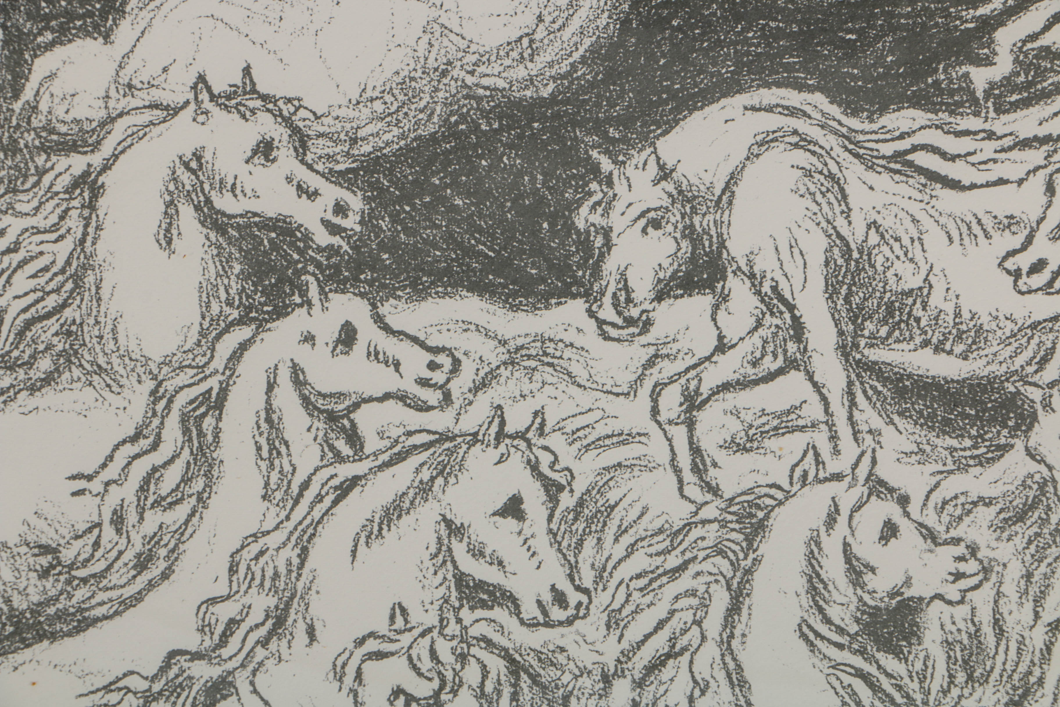 Giorgio De Chirico Artist's Proof Lithograph on Paper "Cavalli"