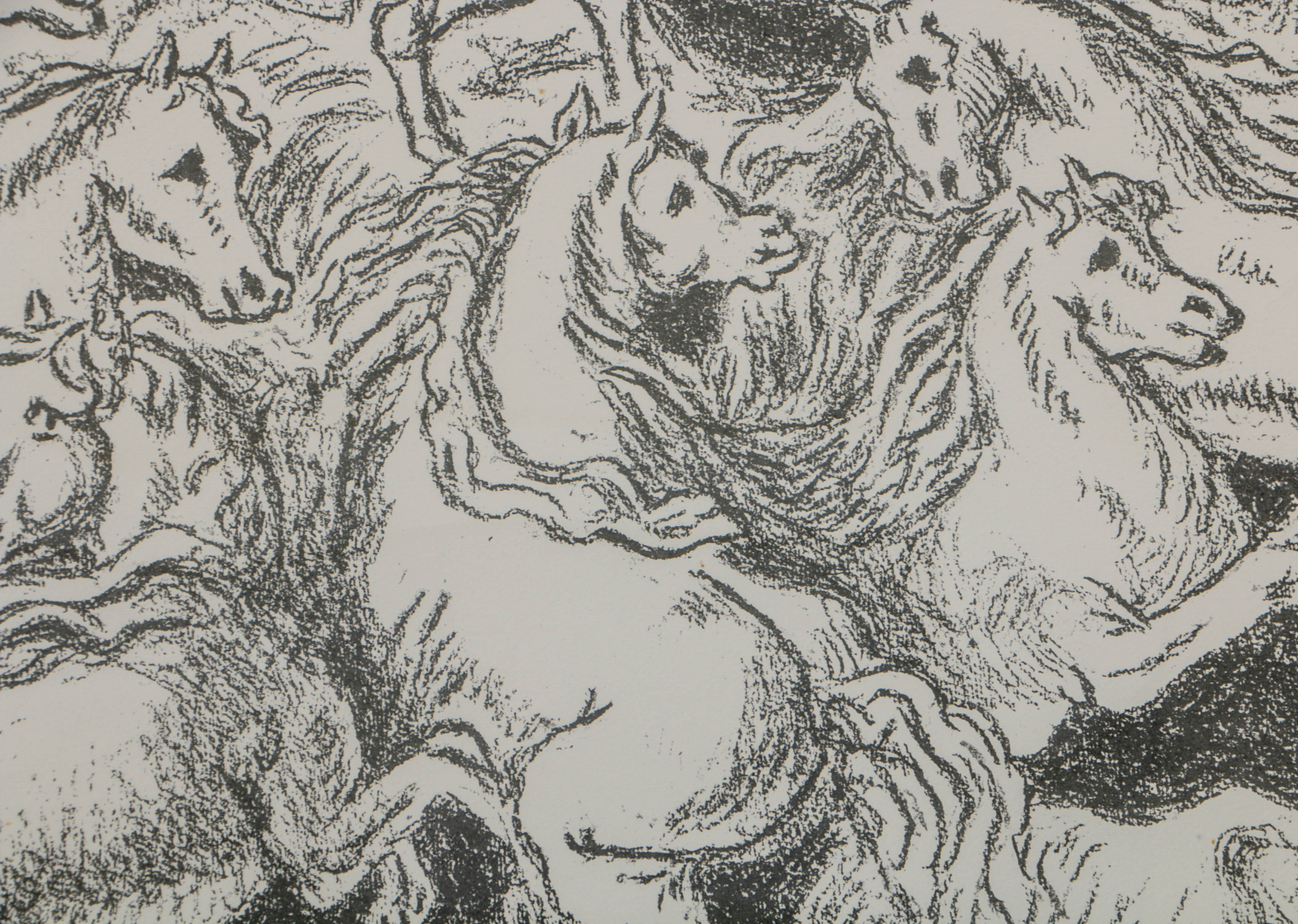 Giorgio De Chirico Artist's Proof Lithograph on Paper "Cavalli"