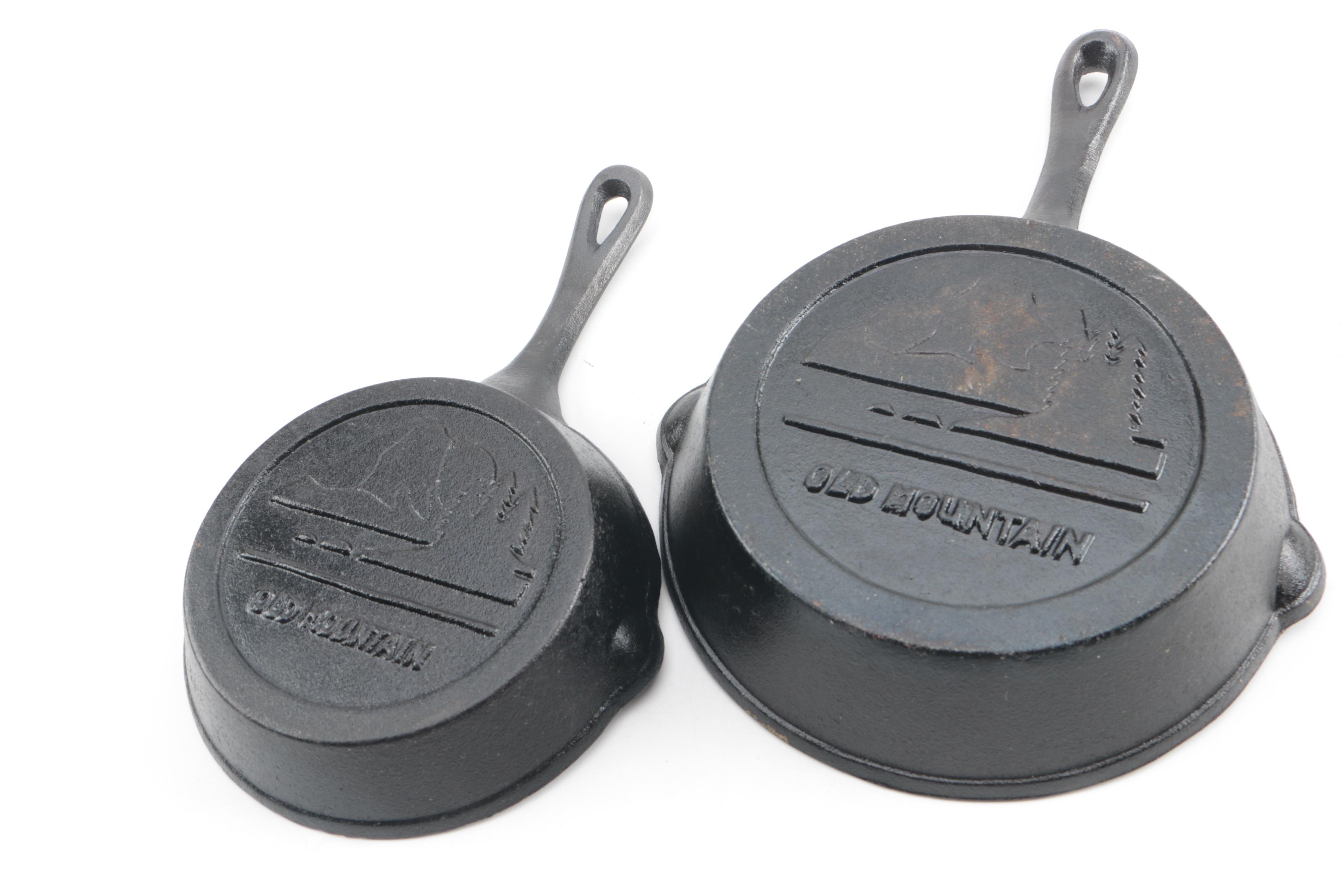 Old Mountain Cast Iron Skillet Set