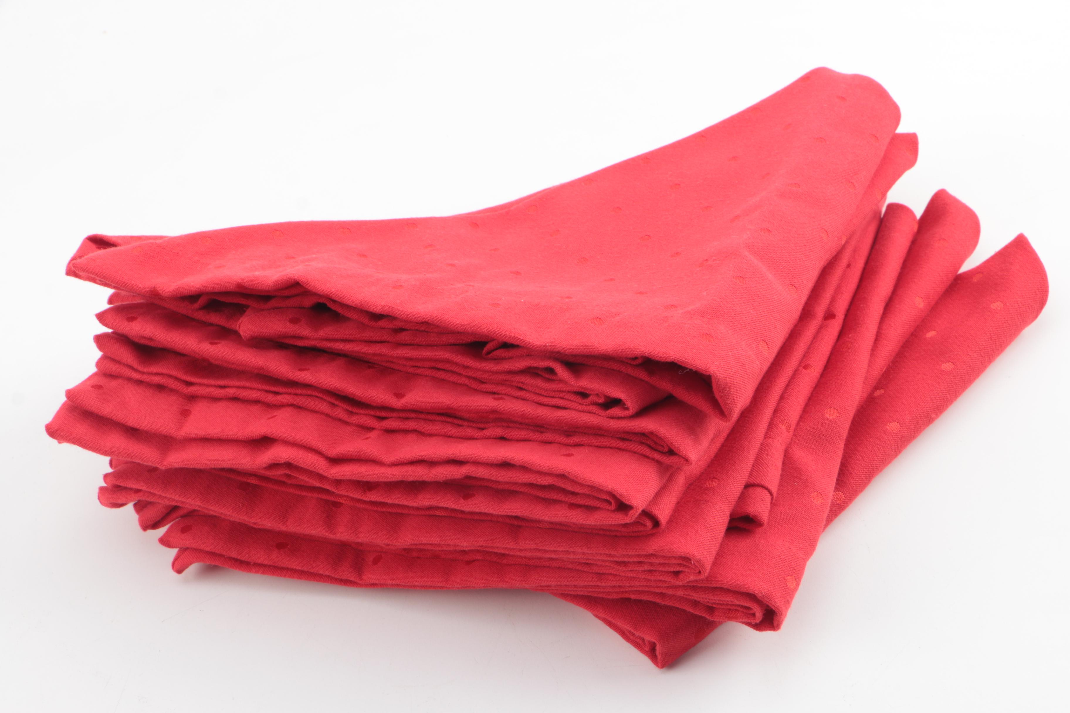 Kate Spade "Larabee Dot" Tablecloth and Napkins