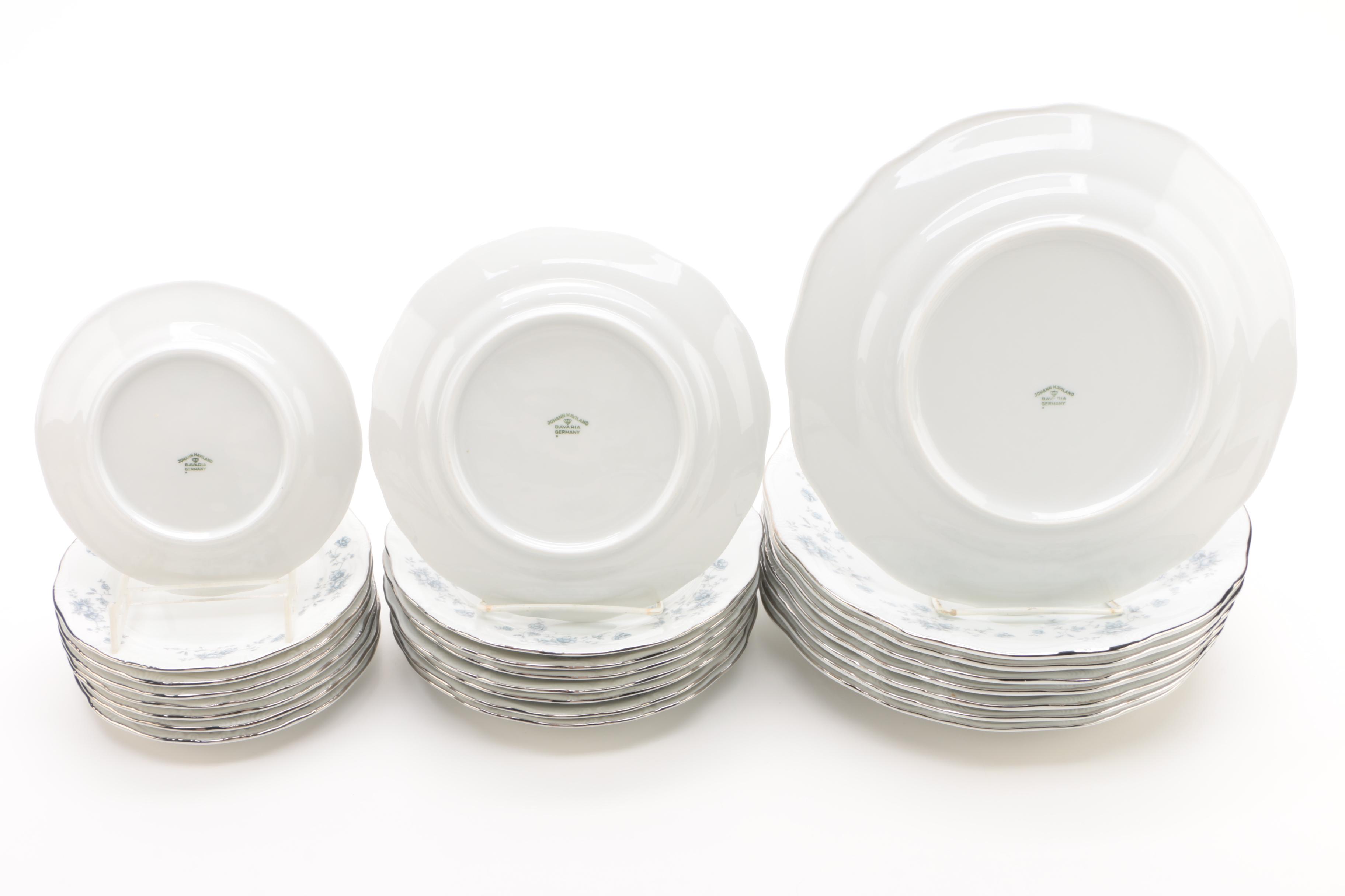 Johann Haviland "Blue Garland" Porcelain Dinnerware