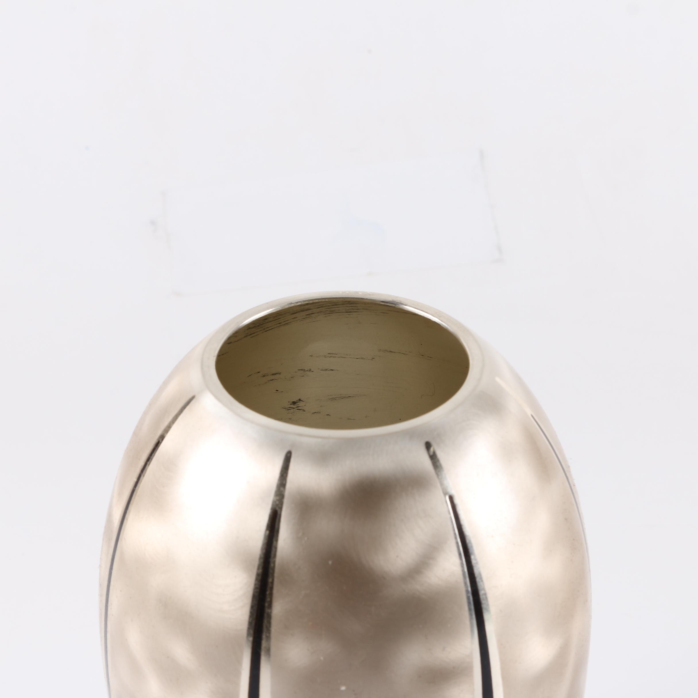 Ikora Electroplated Brass Vase