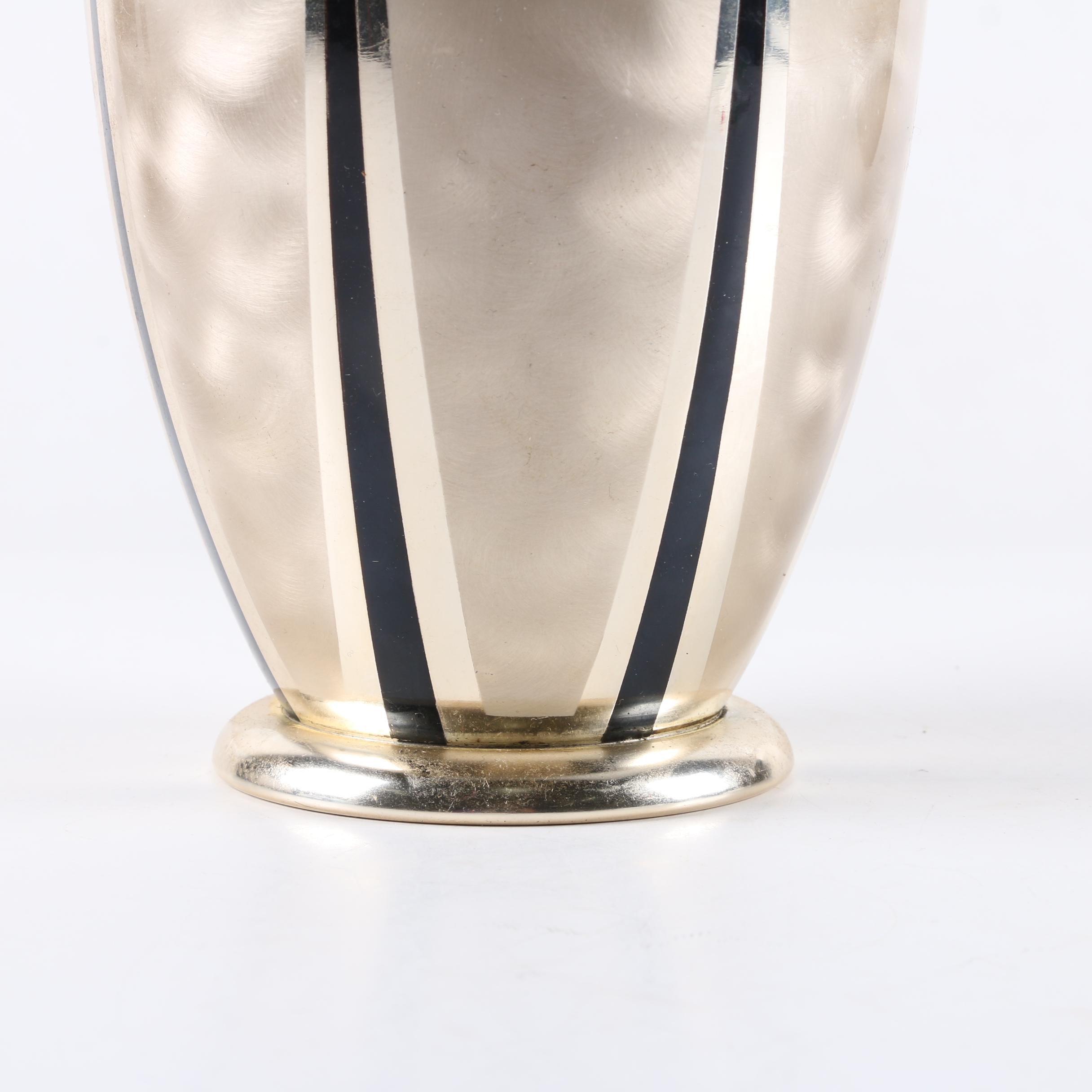 Ikora Electroplated Brass Vase