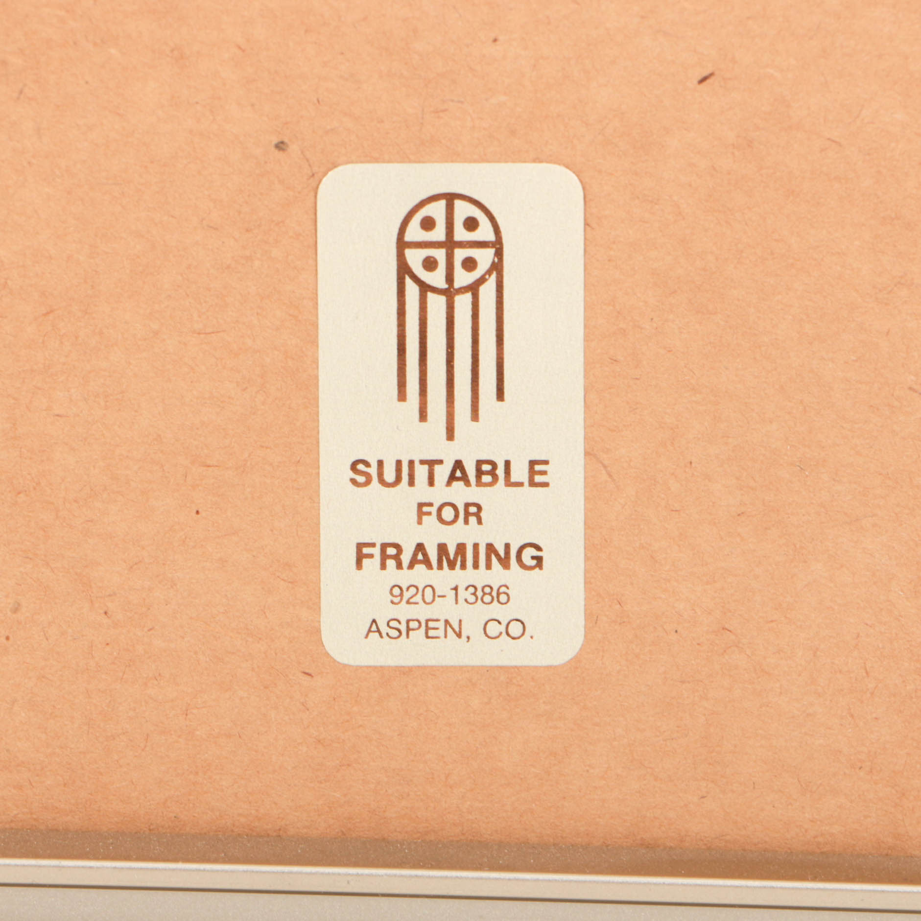 Tom Levine 1982 Limited Edition Color Etching "Opus 51 No. 1"