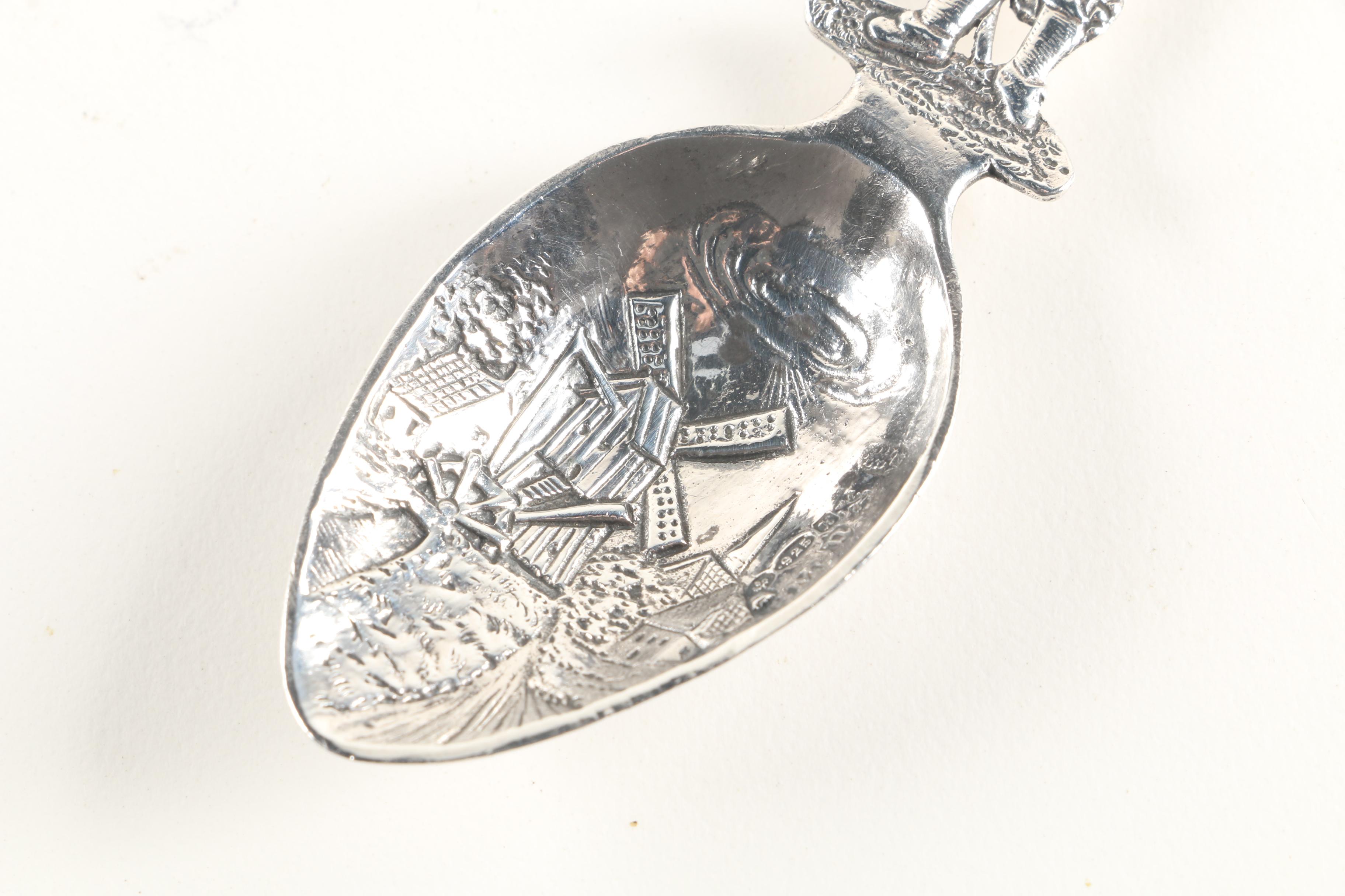 A Hanau Silver B. Neresheimer & Söhne Spoon Imported by Berthold Müller