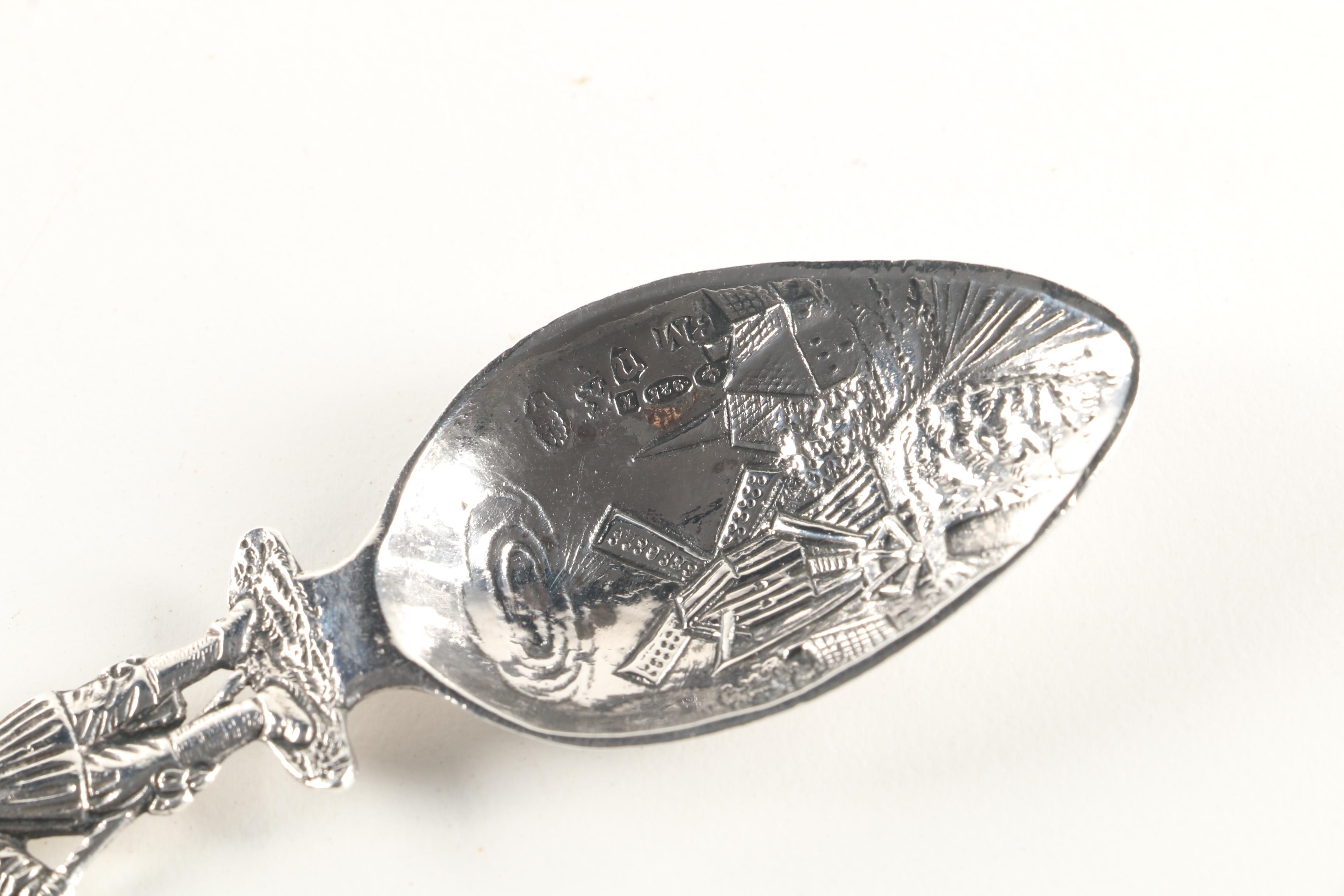 A Hanau Silver B. Neresheimer & Söhne Spoon Imported by Berthold Müller