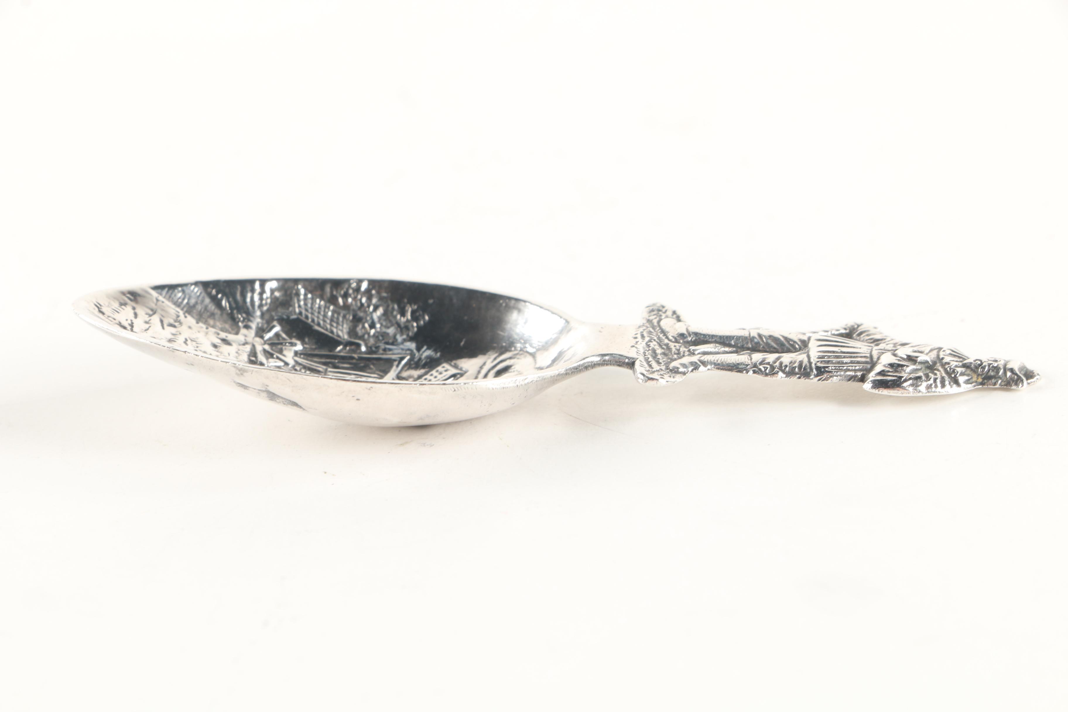 A Hanau Silver B. Neresheimer & Söhne Spoon Imported by Berthold Müller