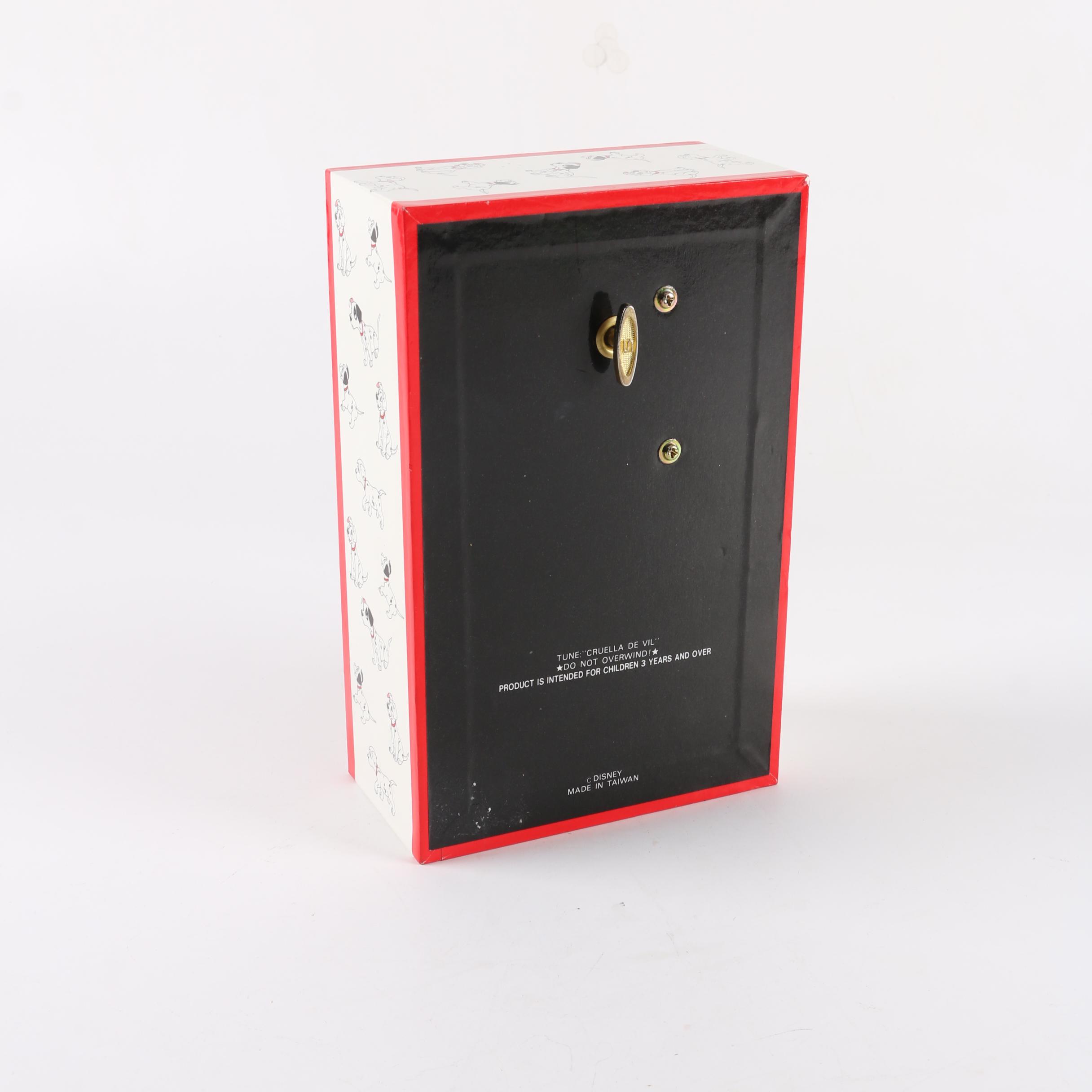 Vintage Disney "One Hundred and One Dalmatians" Music Box