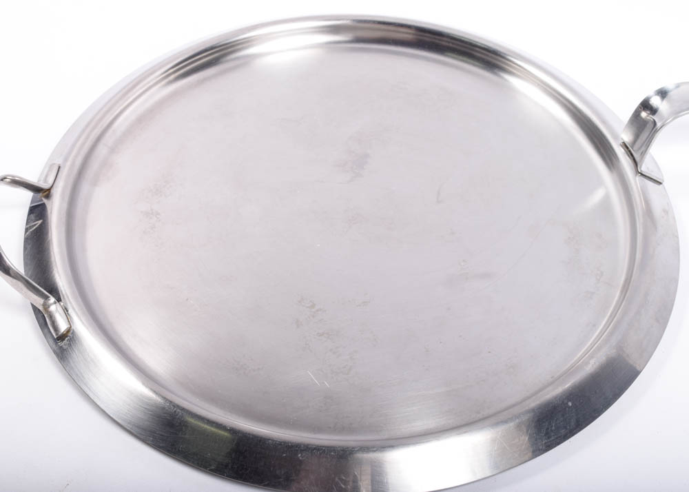 Belgian Stainless Steel Pizza Pan