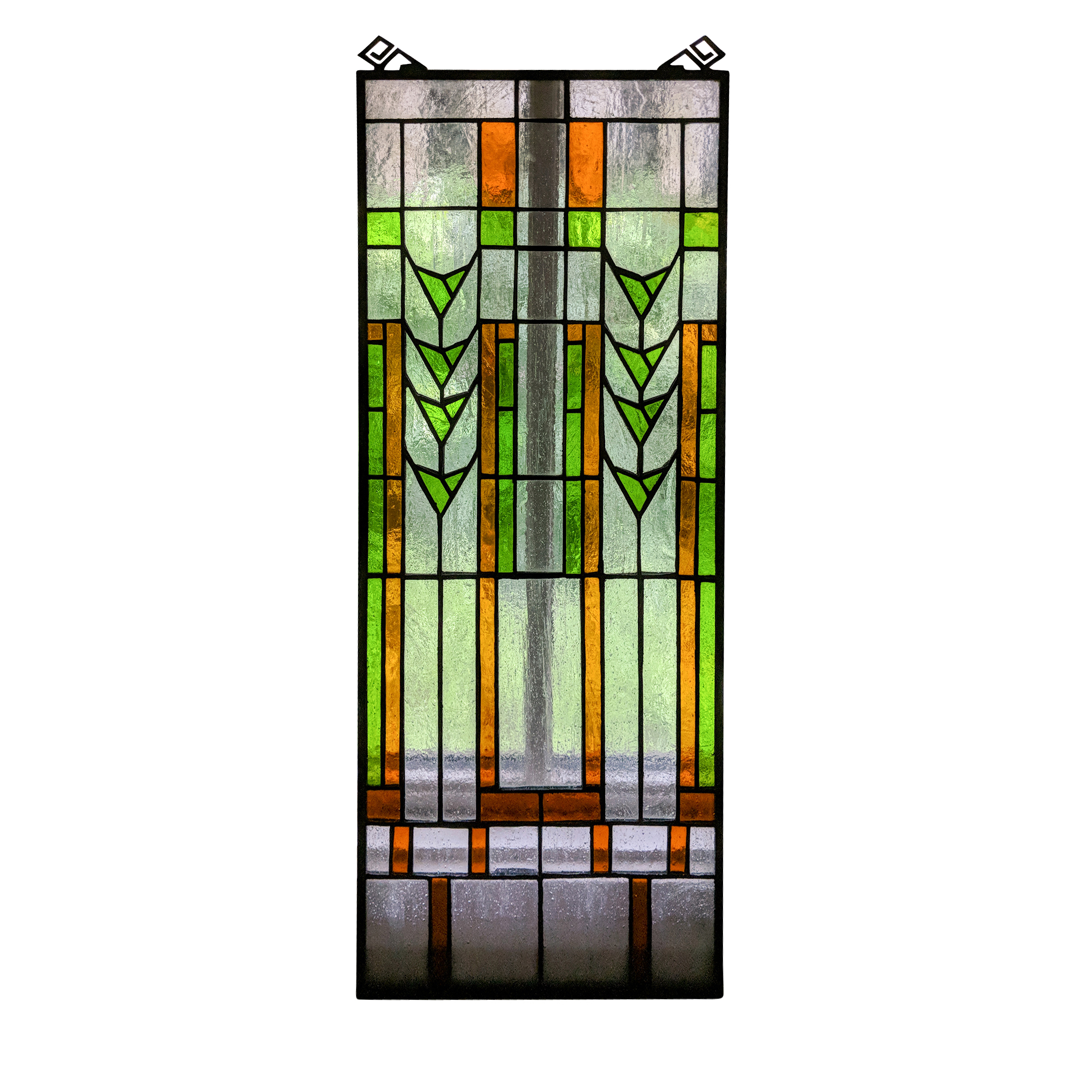 Frank Lloyd Wright Reproduction Stained Glass Panel