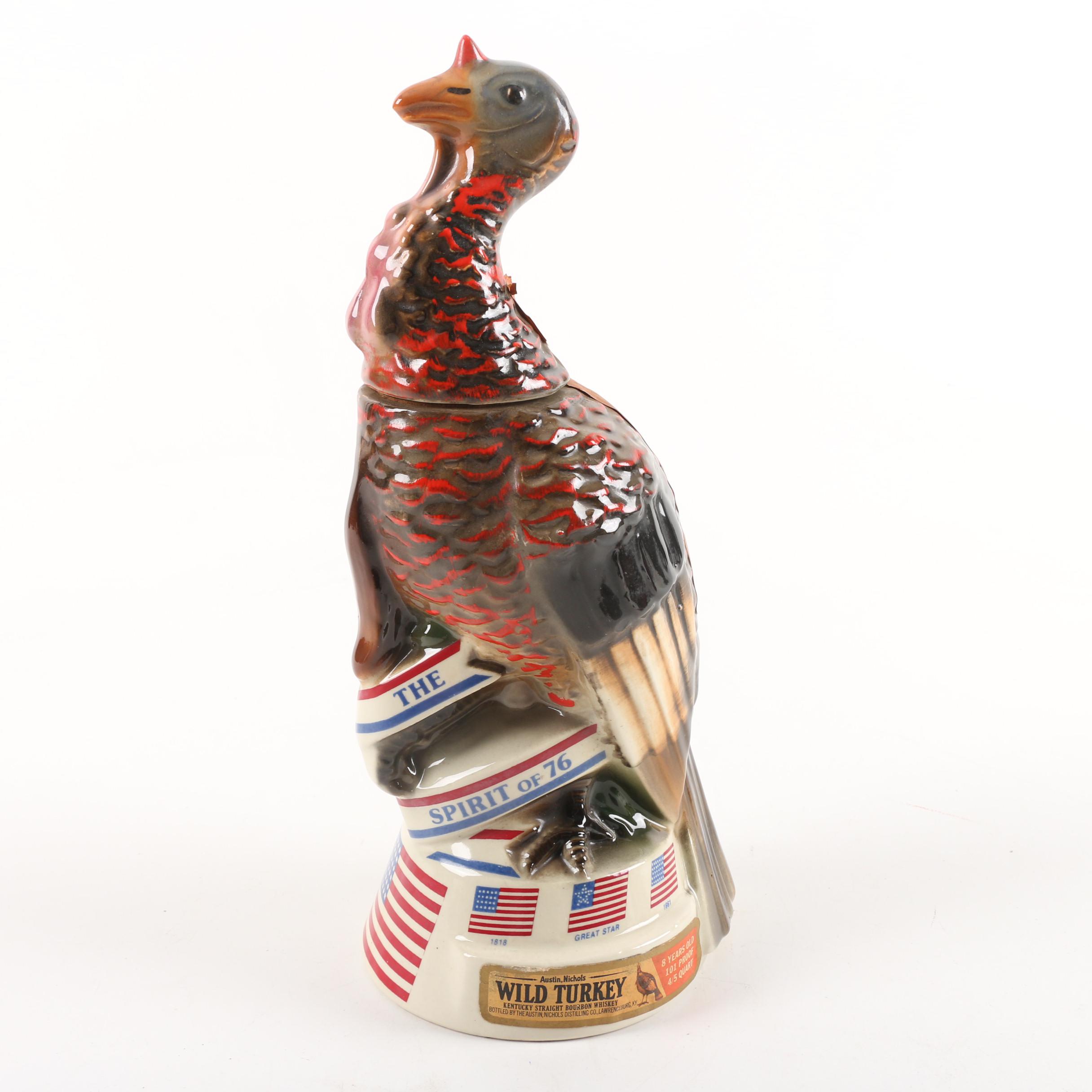 Limited Edition Wild Turkey "The Spirit of 76" Decanter