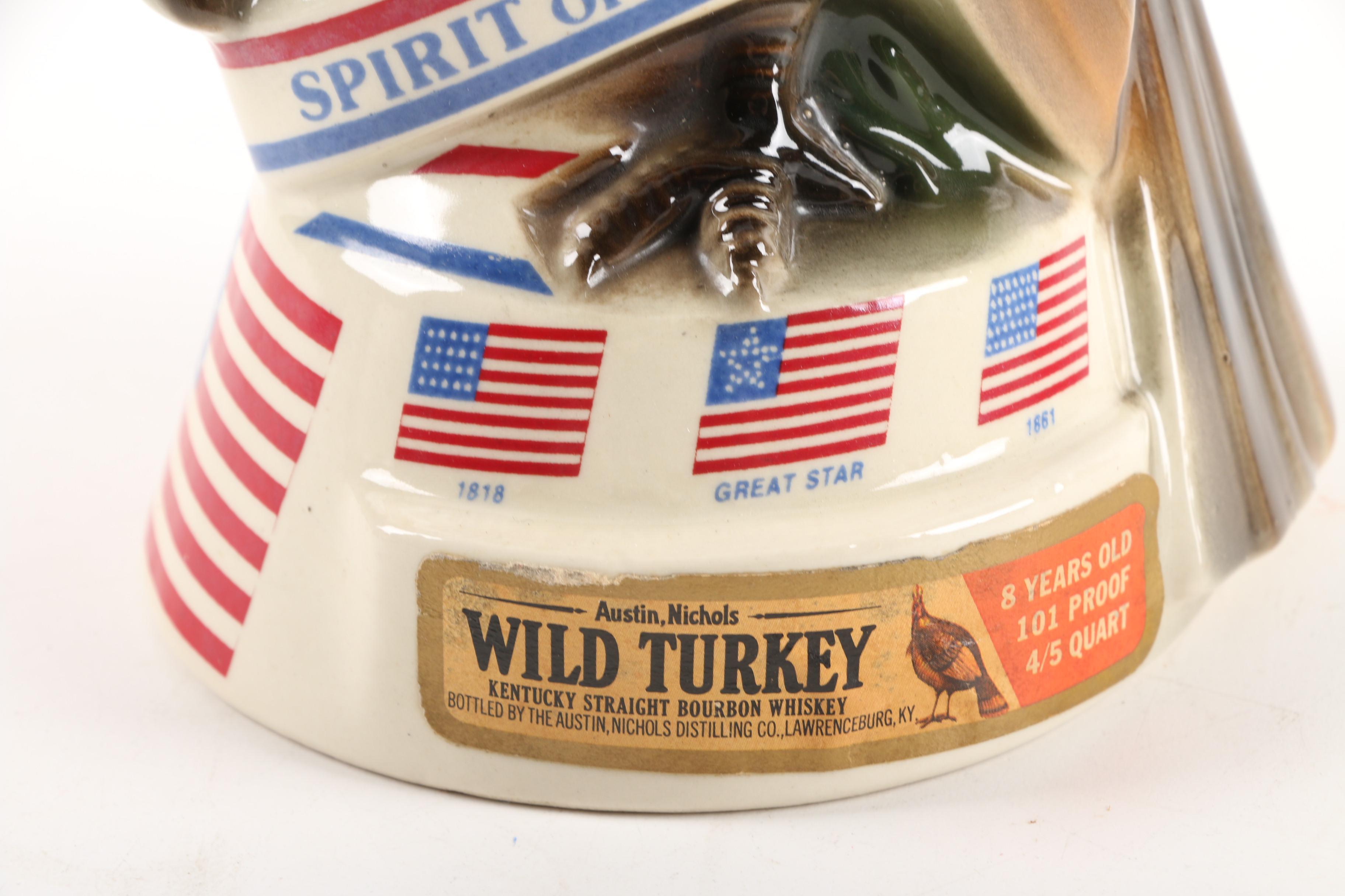 Limited Edition Wild Turkey "The Spirit of 76" Decanter
