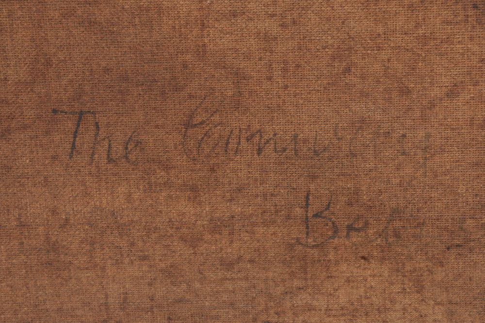 J. Ellis Original Oil Landscape Painting on Canvas