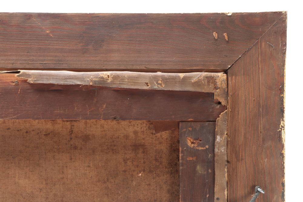 J. Ellis Original Oil Landscape Painting on Canvas