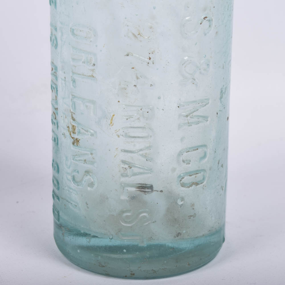 Antique New Orleans Blob Top Bottles