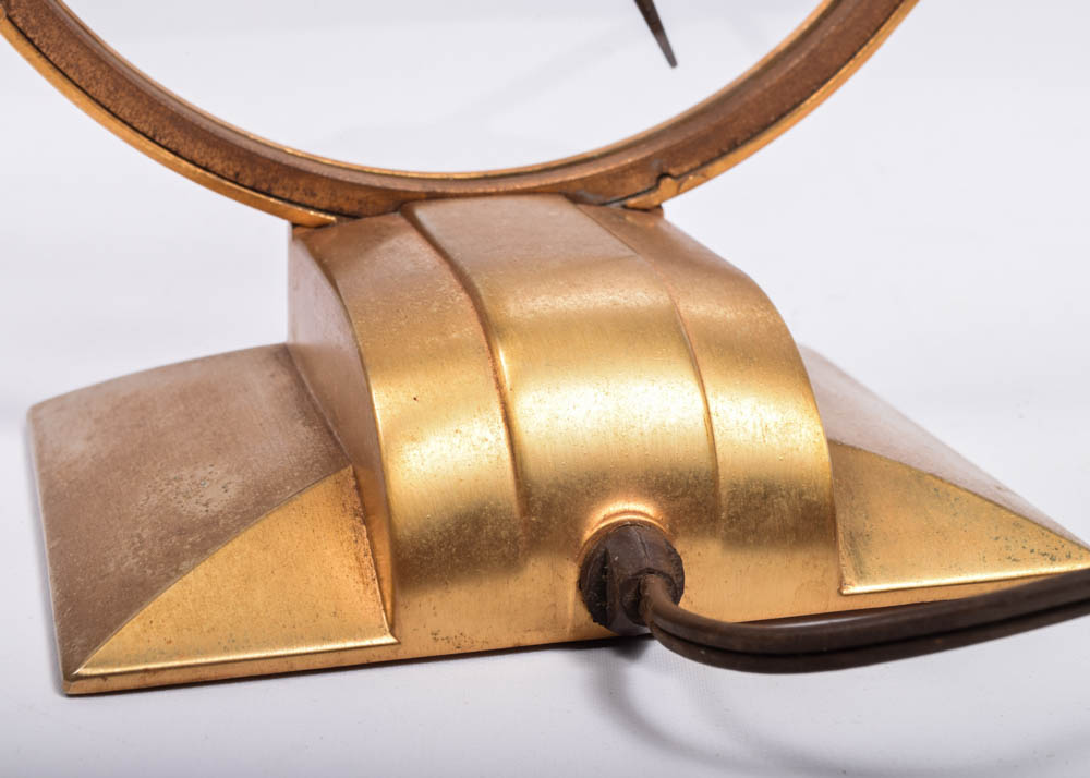 Mid-Century Jefferson "Golden Hour" Electric Clock