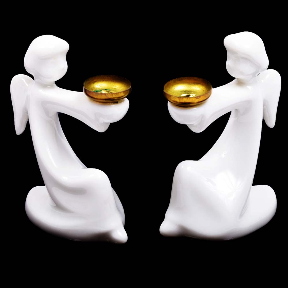 Vintage Rosenthal Porcelain Miniature Candle Holders