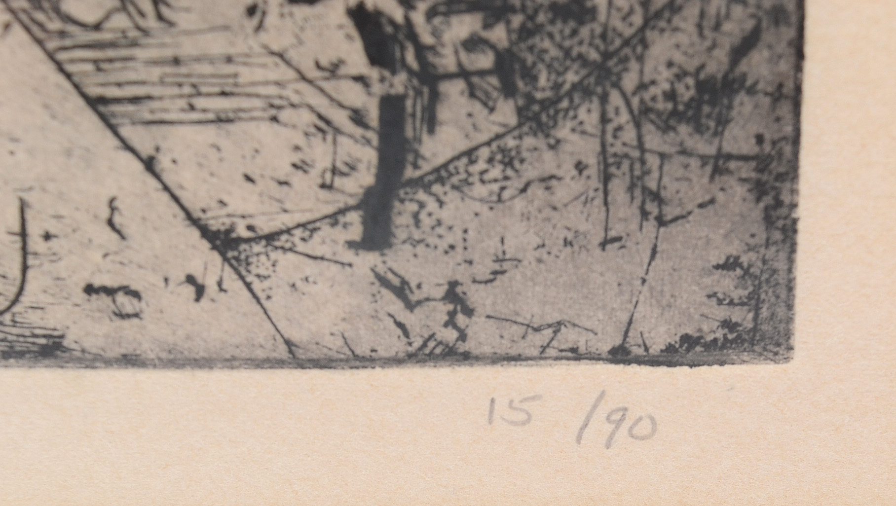 Joel Beckwith Signed Limited Edition Etching "A Pair of Kings"