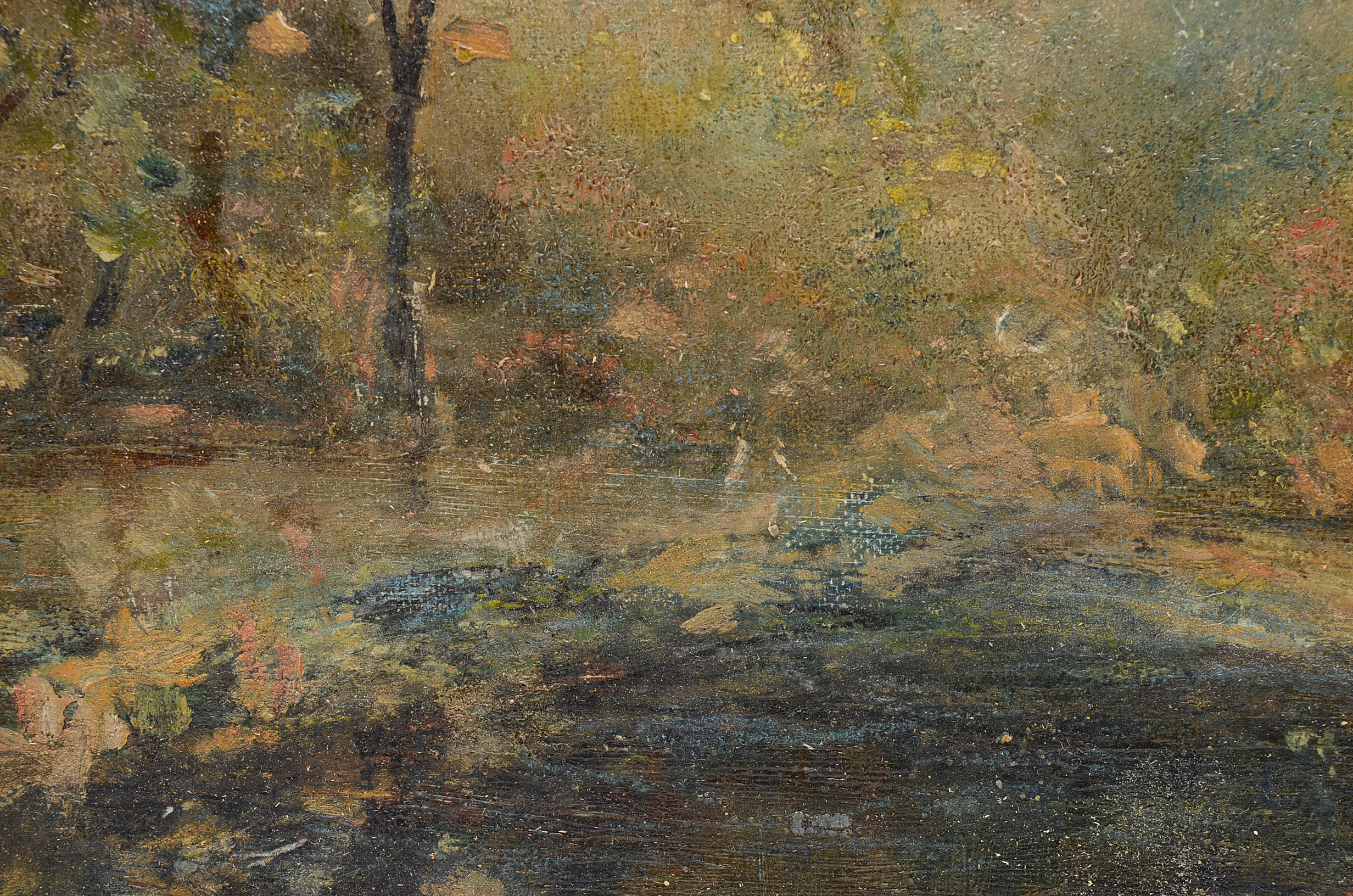 Original Oil on Board Landscape Painting