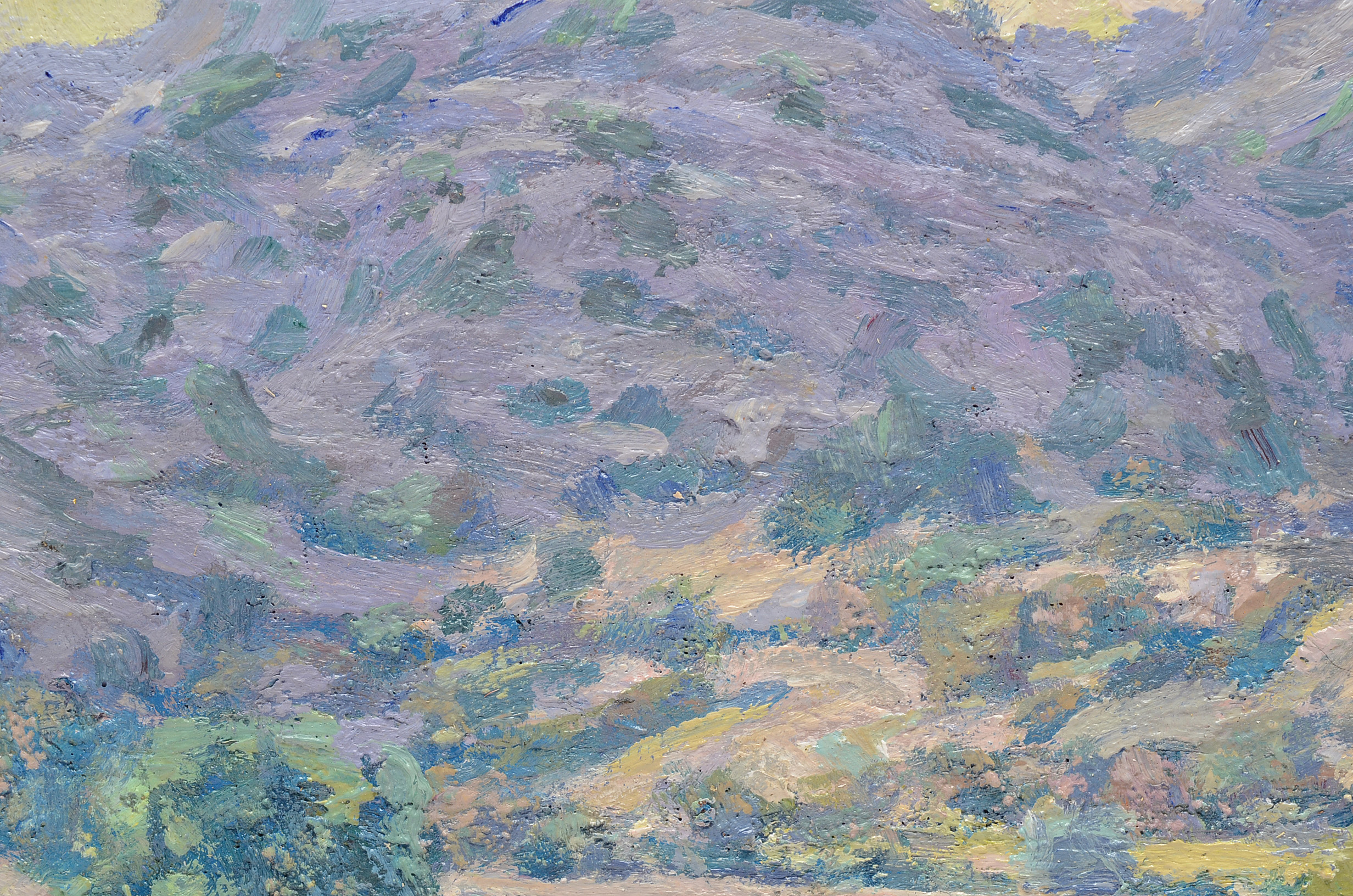 Gary Ray Original Oil Painting on Board of Mountain Landscape