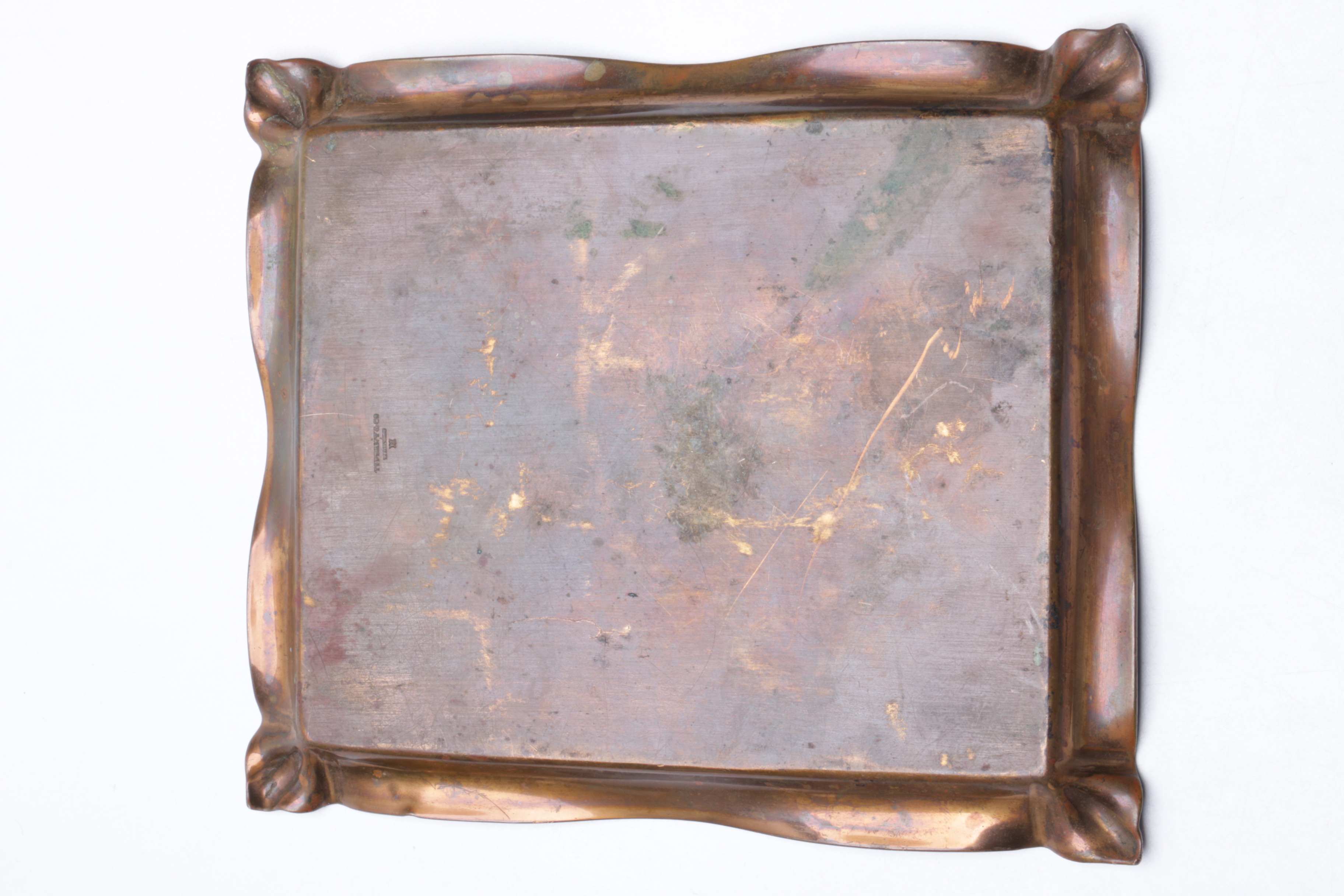 Antique Tiffany & Co. Engraved Copper Wedding Invitation Printer's Plate