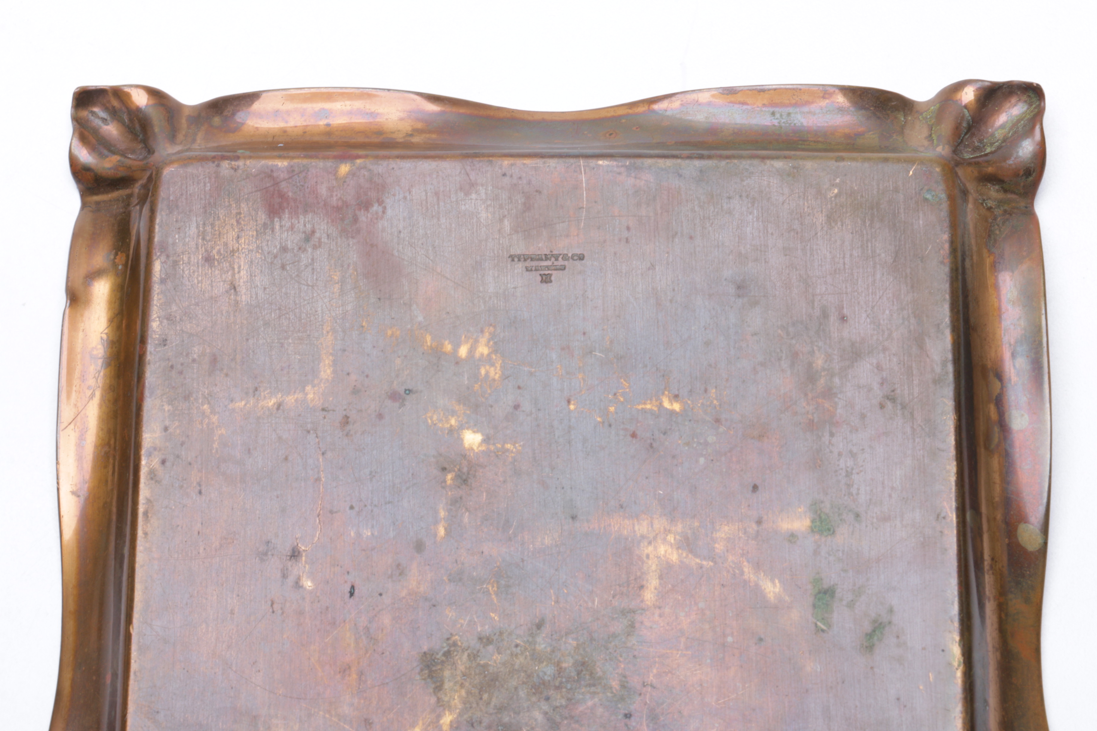 Antique Tiffany & Co. Engraved Copper Wedding Invitation Printer's Plate