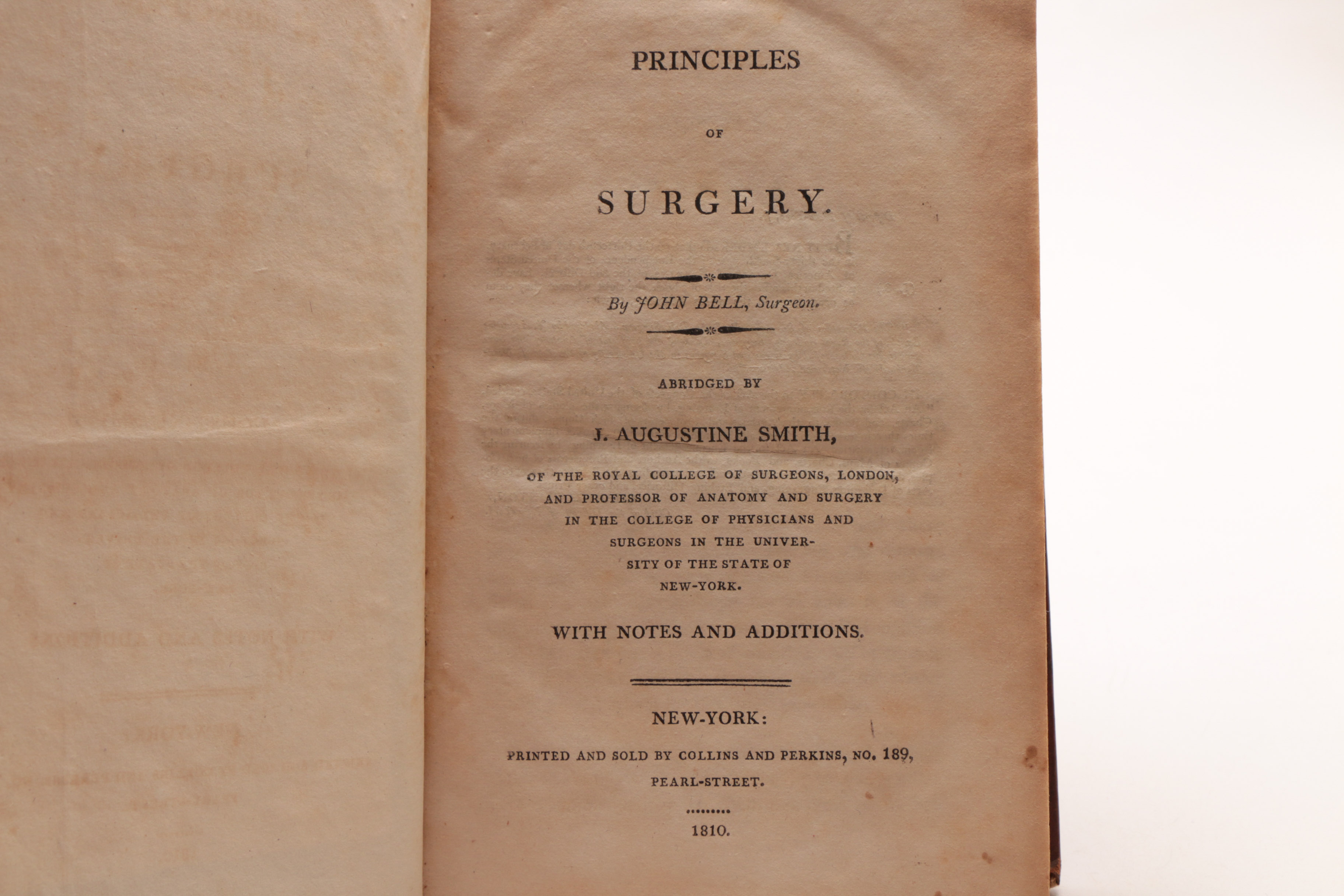 1810 "The Principles of Surgery" by John Bell