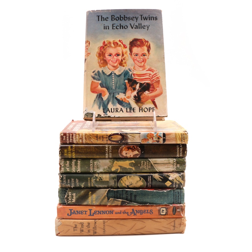 "Nancy Drew" and Other Vintage Young Adult Hardcovers