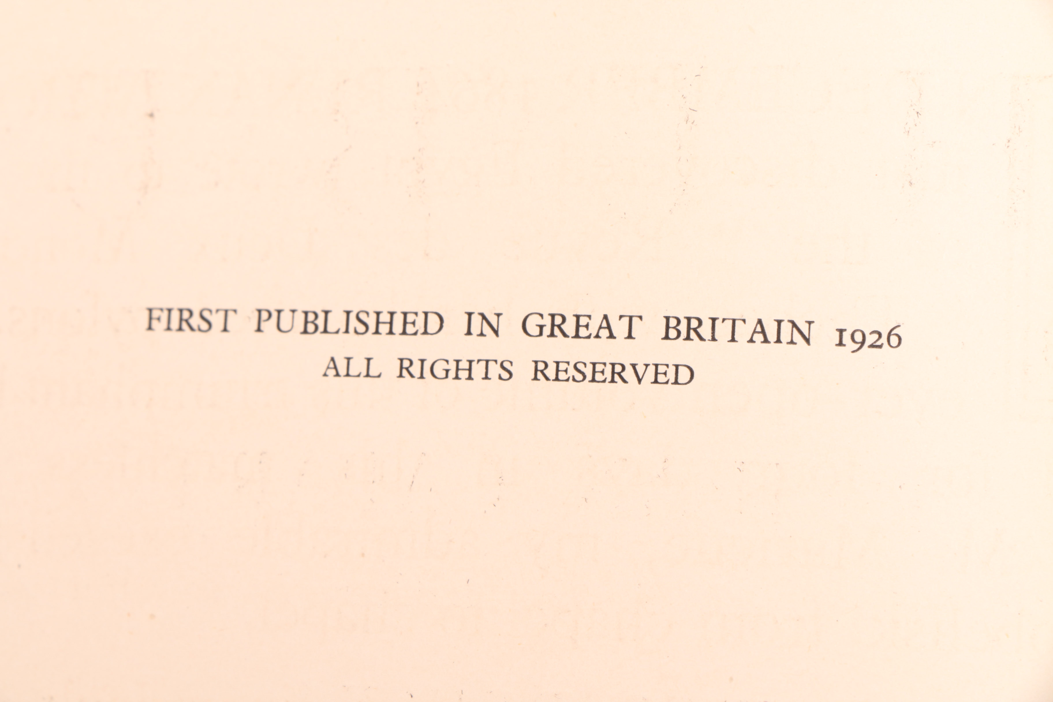 1926 First Edition "Thebes" by Jean Capart, in Leather