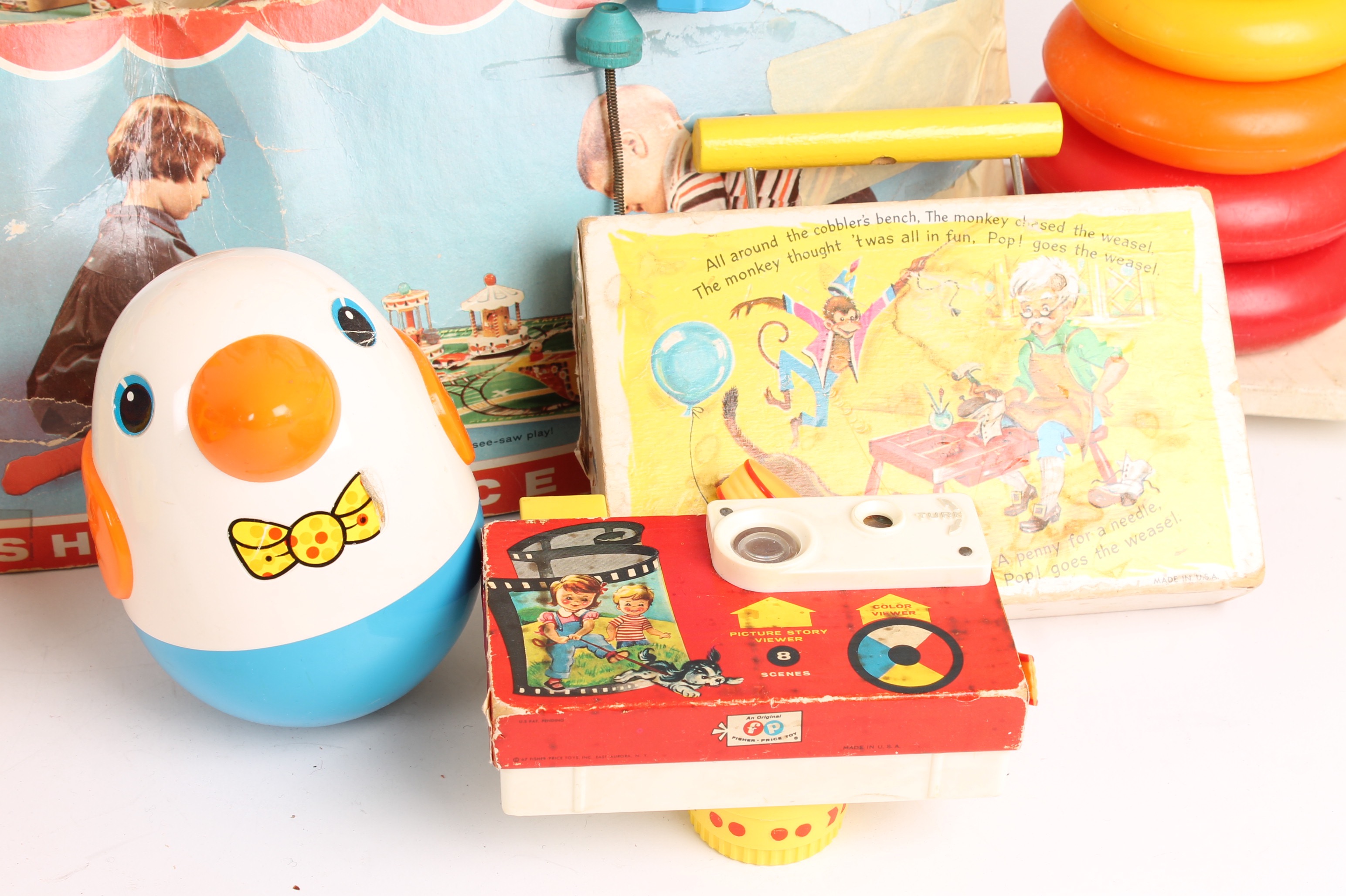 Vintage Toys Featuring Fisher Price, Playskool, Lite-Brite and More