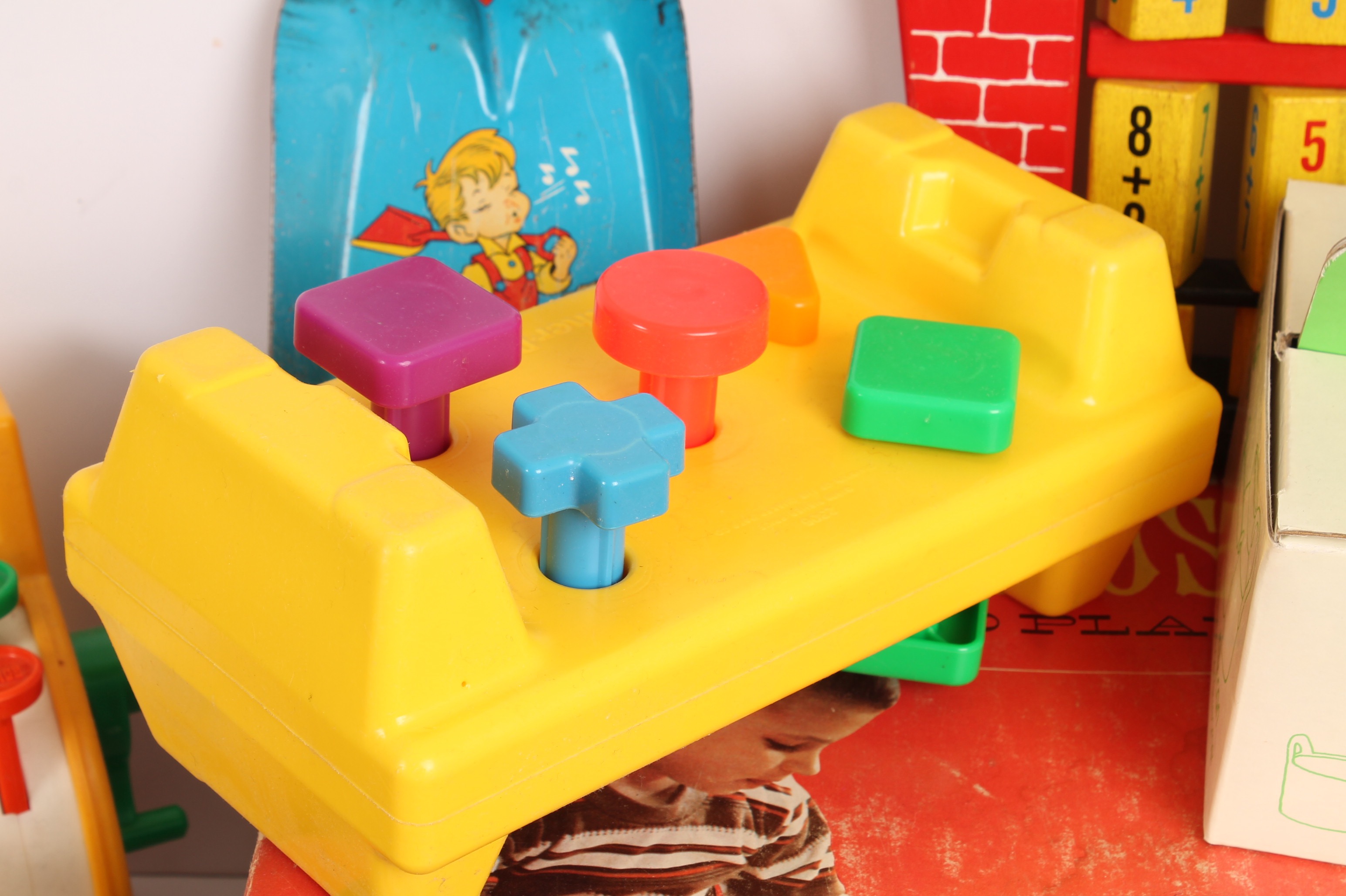 Vintage Toys Featuring Fisher Price, Playskool, Lite-Brite and More