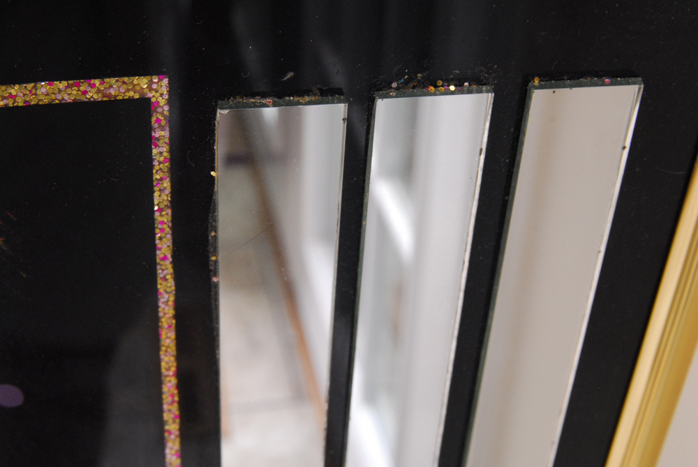 Laurel Embellished Floral Painting on Board