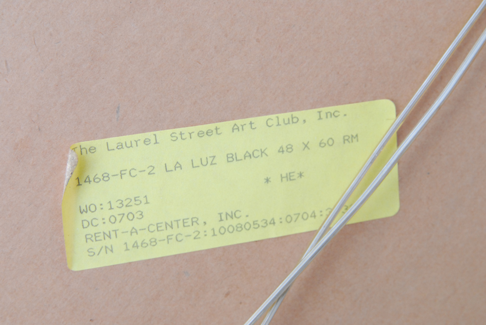 Laurel Embellished Floral Painting on Board