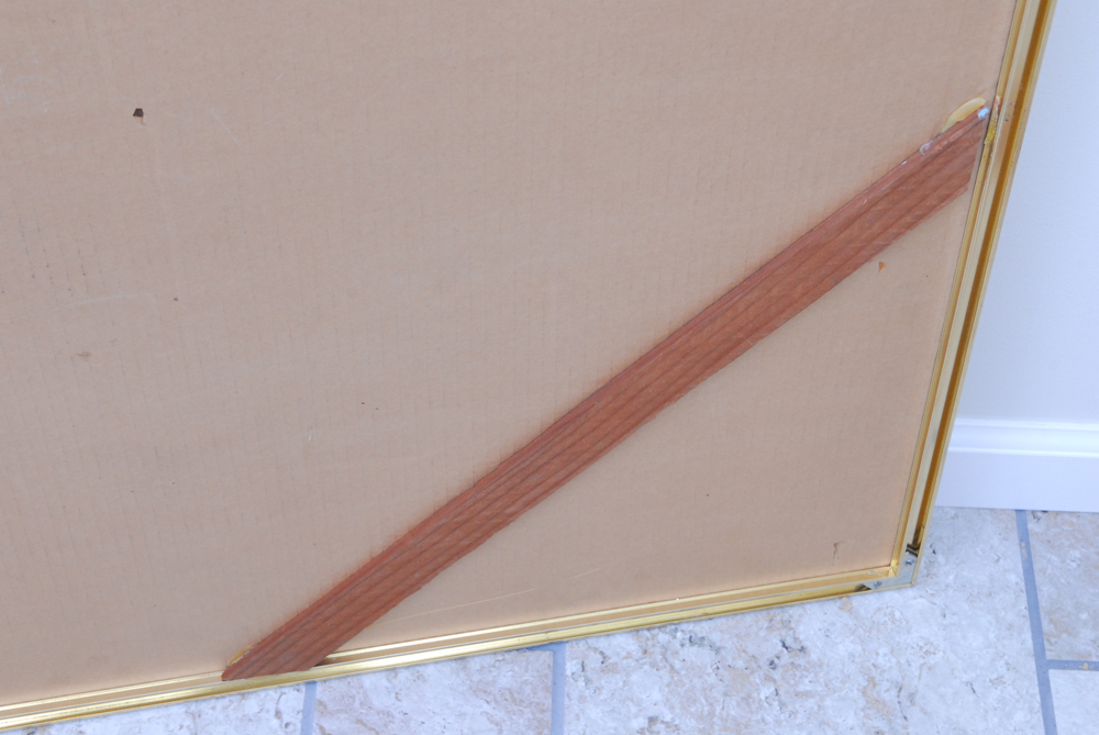 Laurel Embellished Floral Painting on Board