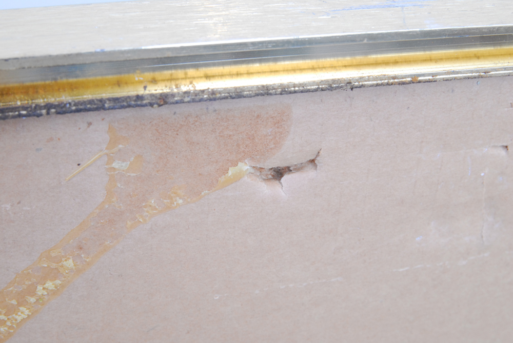 Laurel Embellished Floral Painting on Board