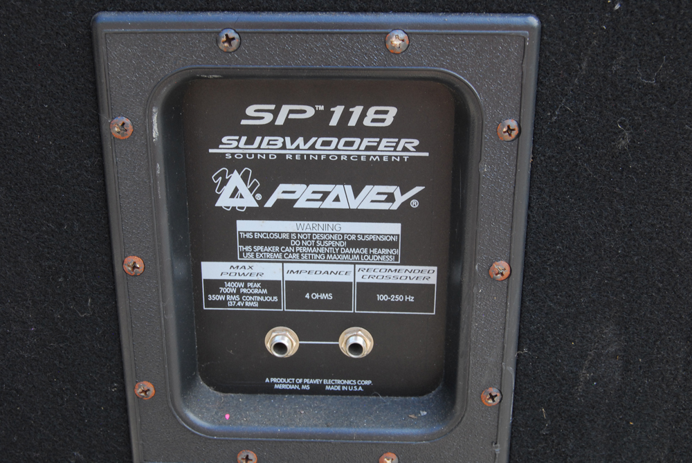 Peavey Subwoofer