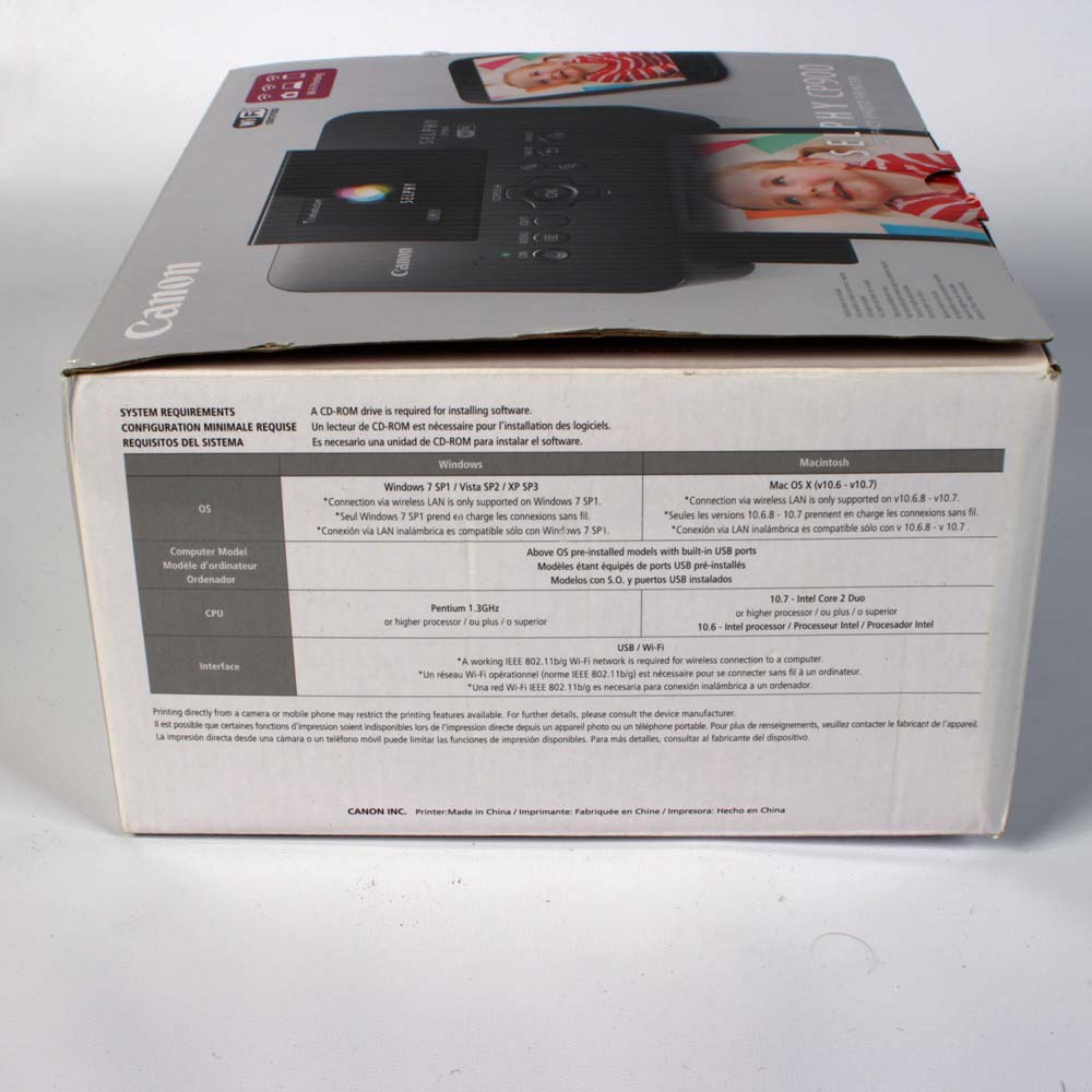 Canon Selphy CP900 Compact Photo Printer