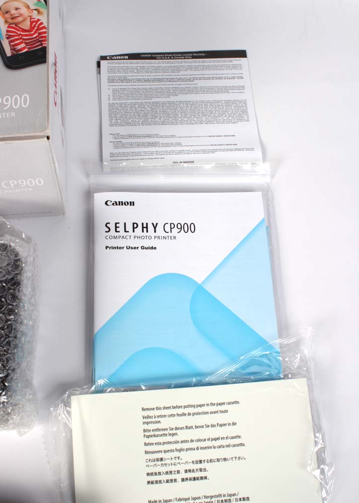 Canon Selphy CP900 Compact Photo Printer