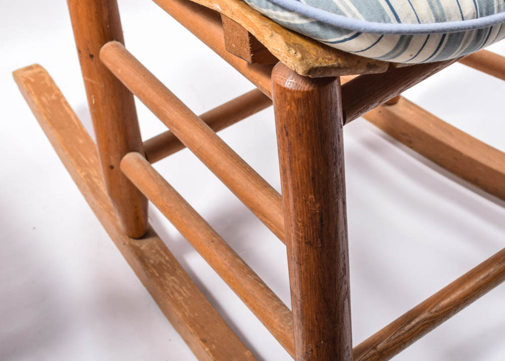 Wooden Child's Rocking Chairs