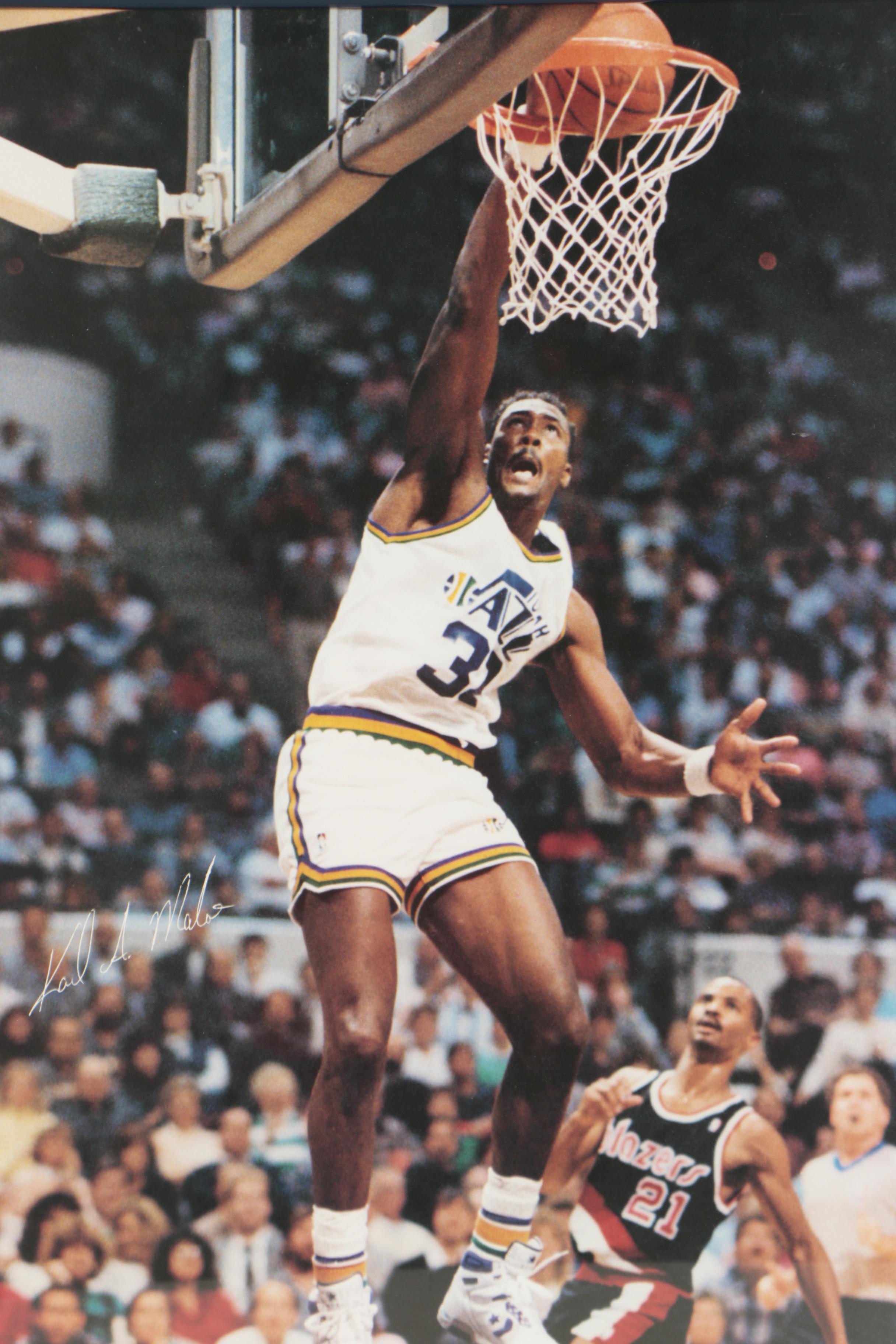 Karl Malone Poster for Sports Illustrated