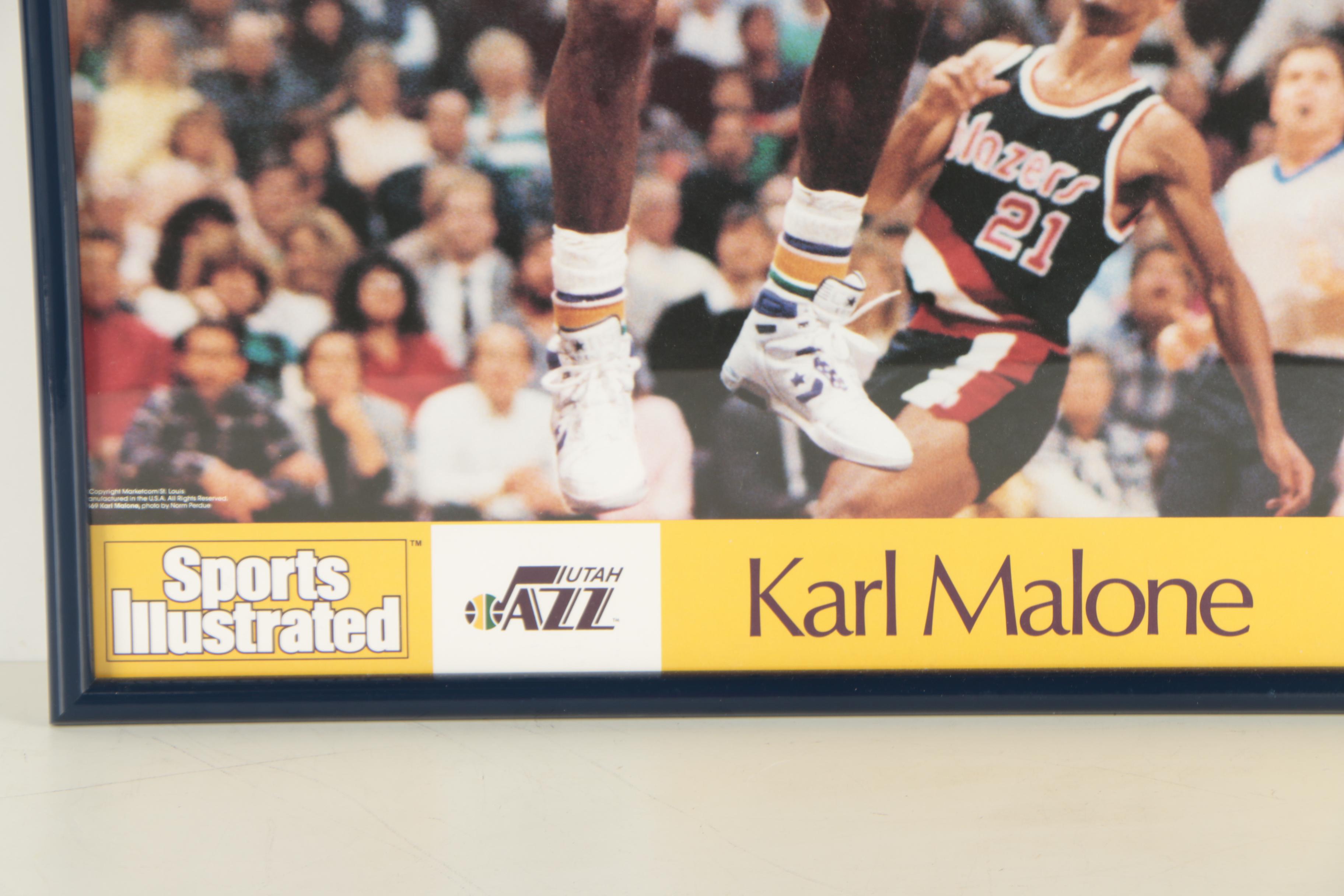 Karl Malone Poster for Sports Illustrated