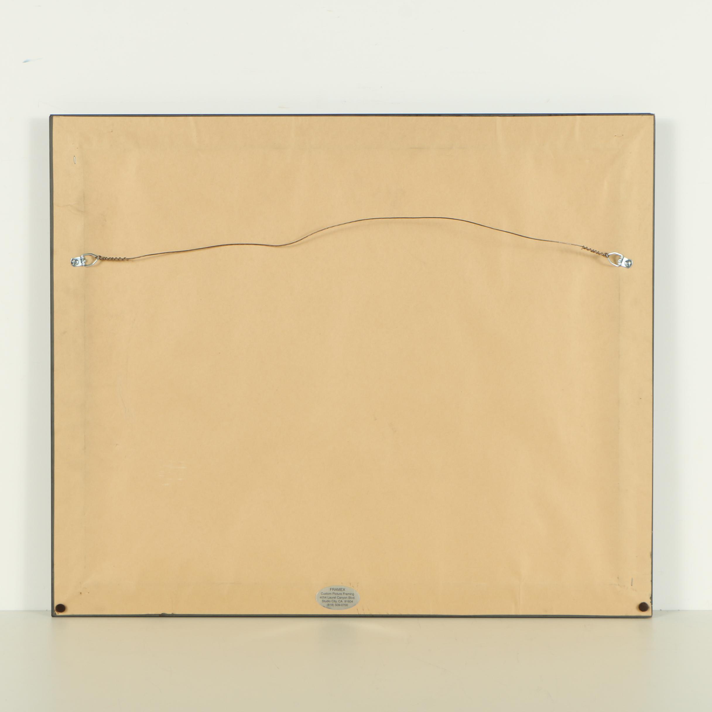 Digital Photograph After Norman Seeff "Ray Charles, Los Angeles, 1985"